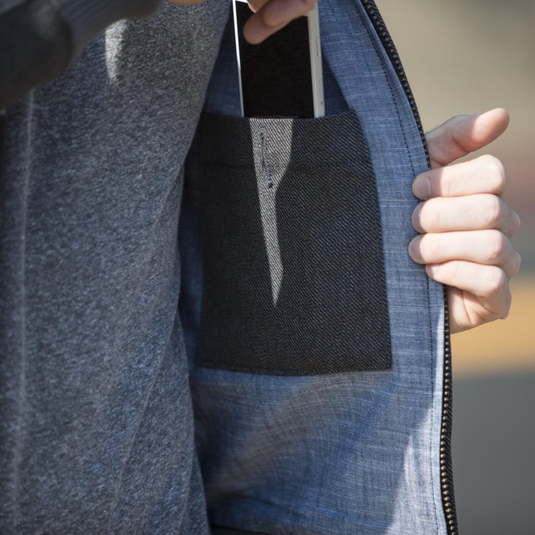 gustin harrington - charcoal corkscrew twill