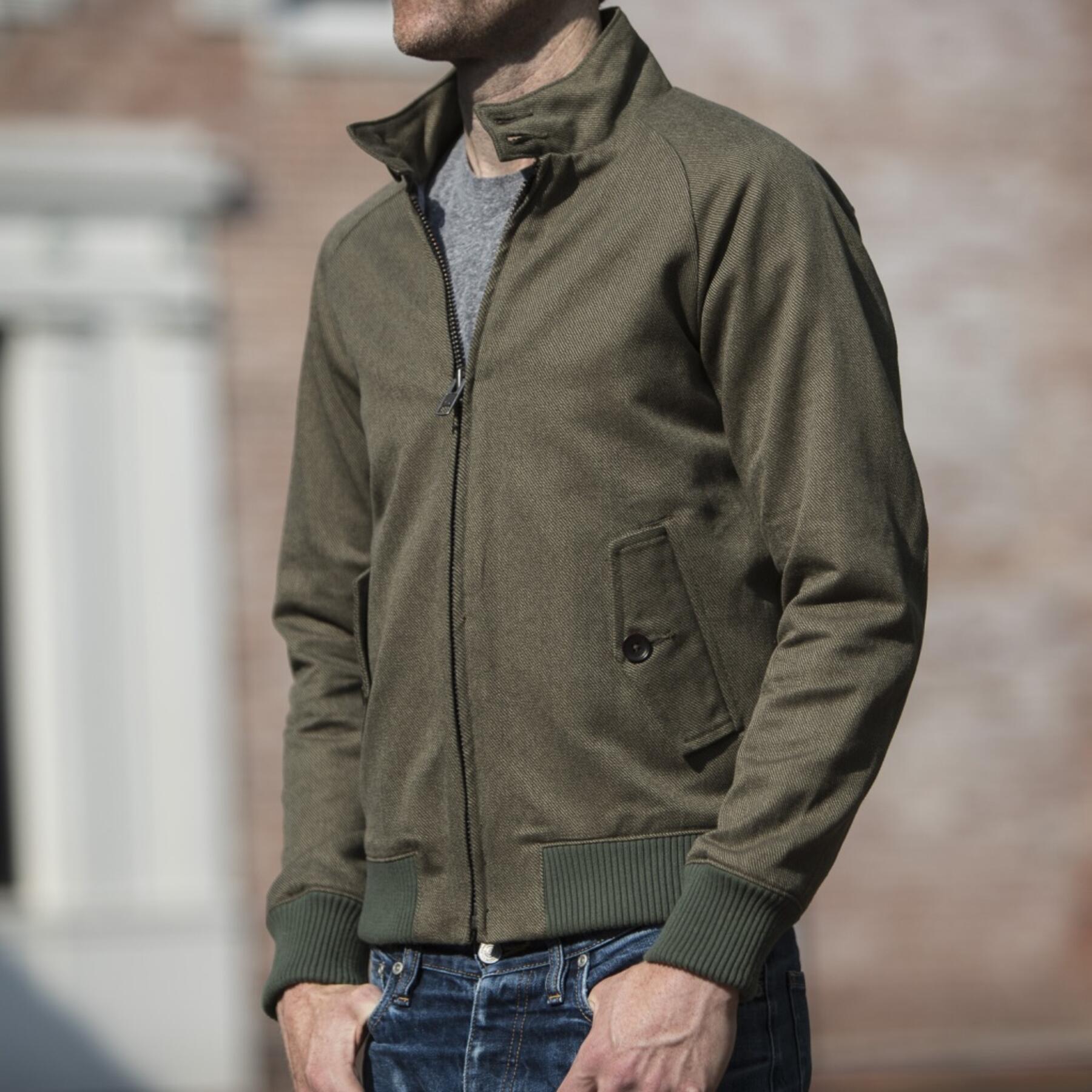 gustin harrington - olive corkscrew twill