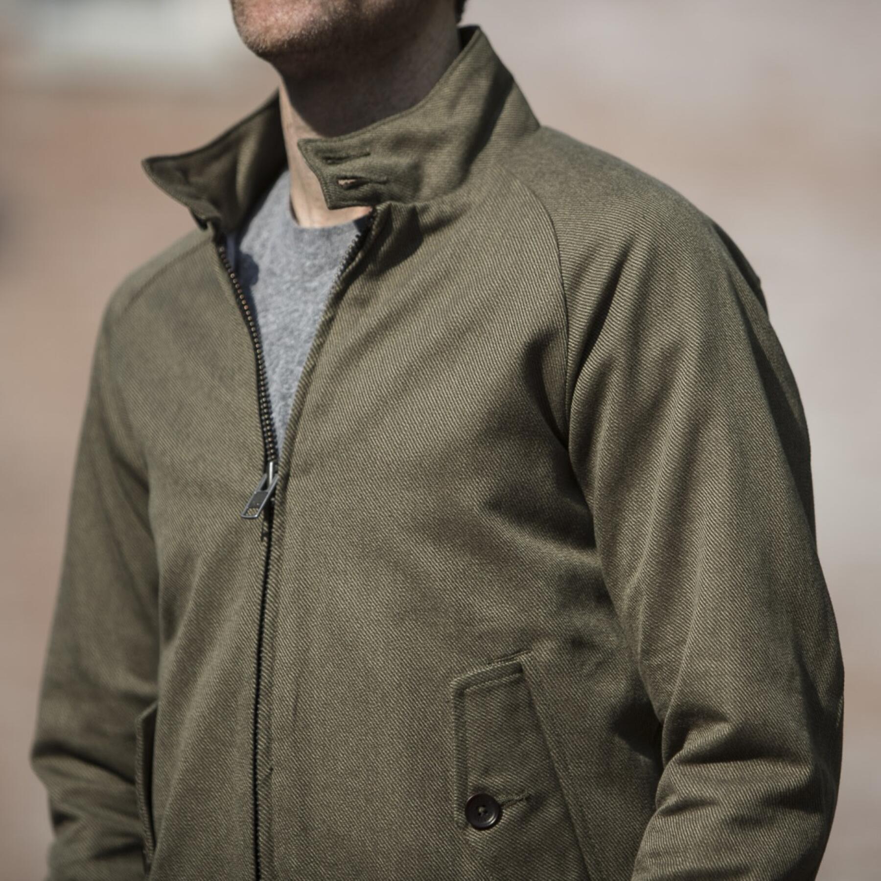 gustin harrington - olive corkscrew twill