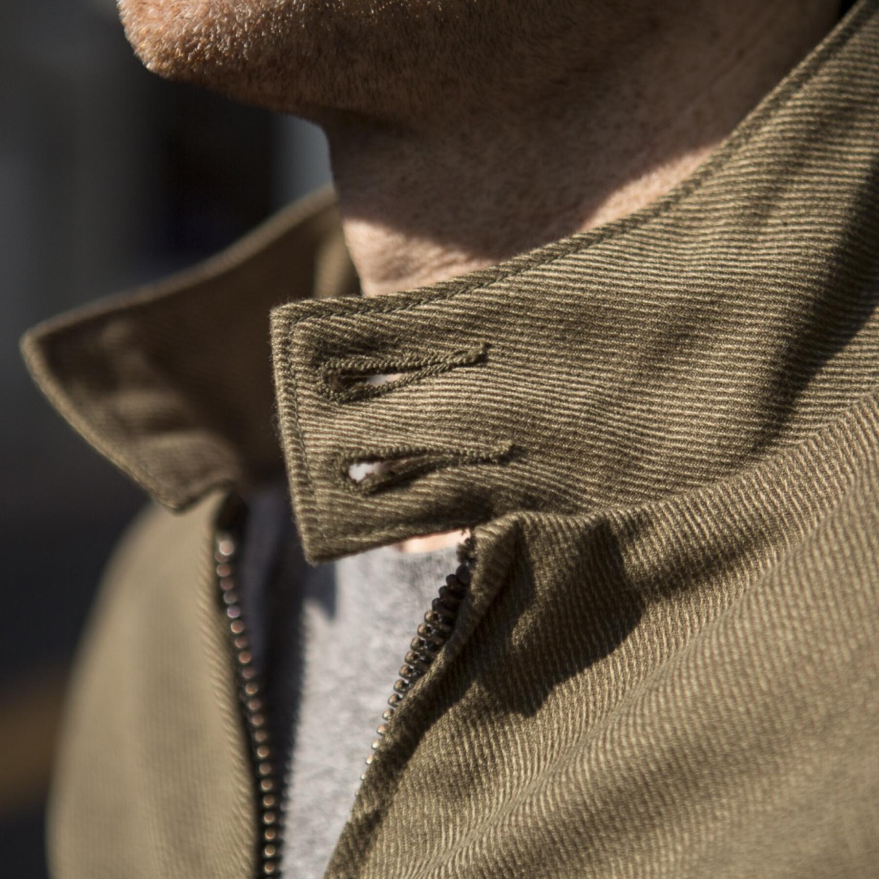 gustin harrington - olive corkscrew twill