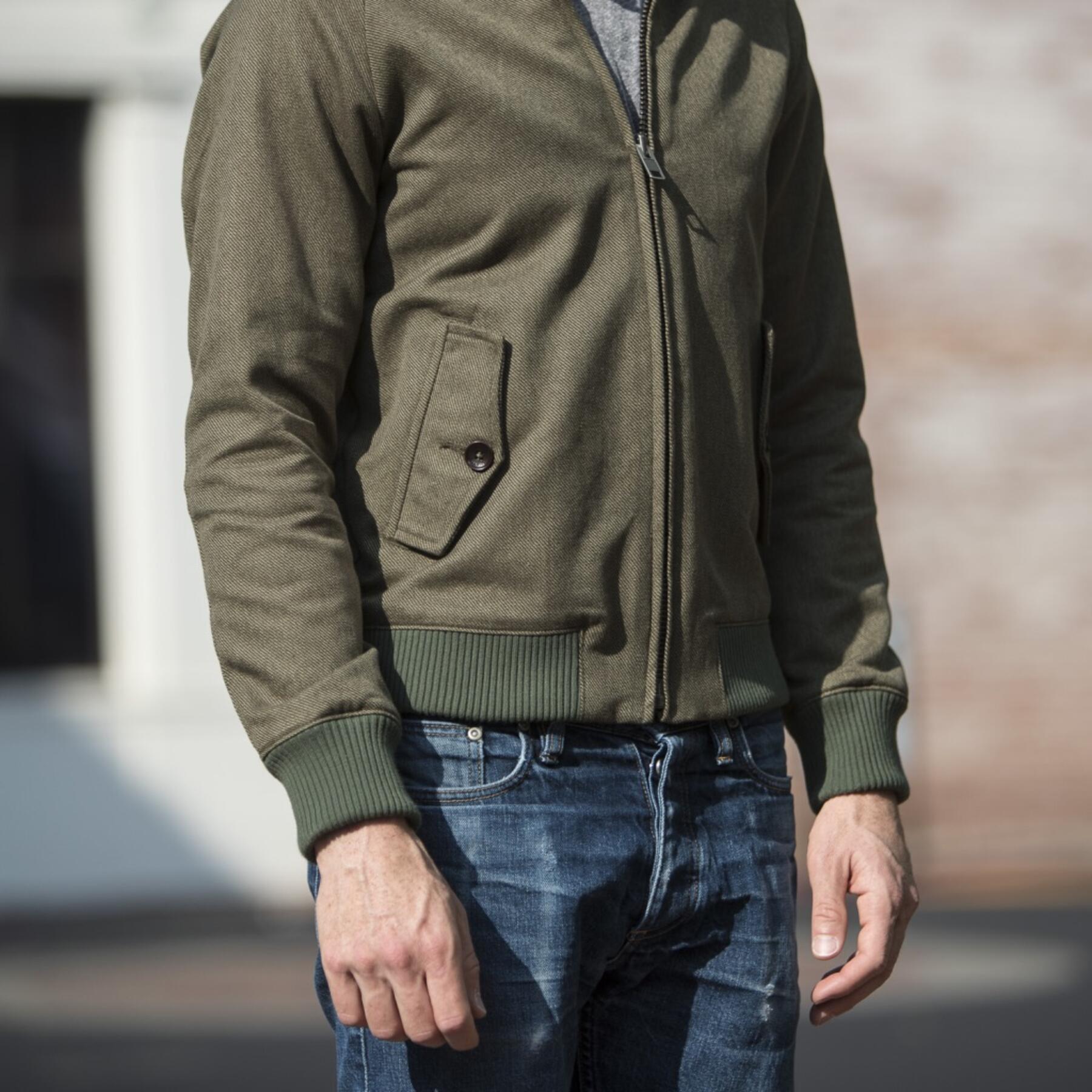 gustin harrington - olive corkscrew twill