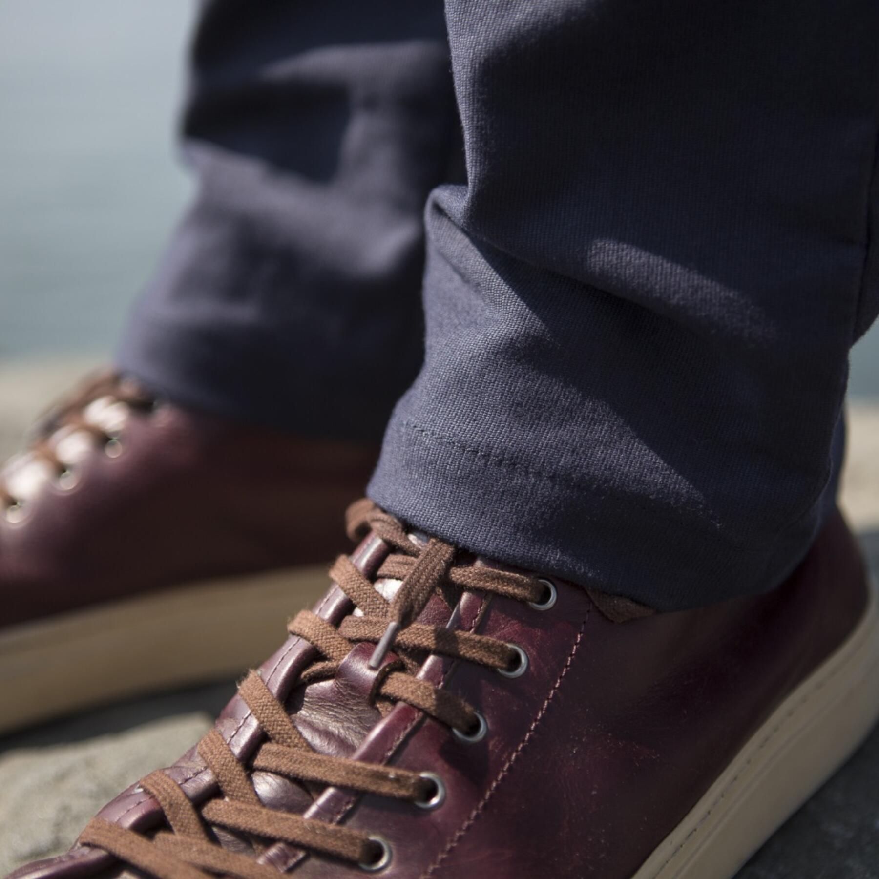 gustin #145 navy military corduroy chinos