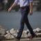 gustin #145 navy military corduroy chinos