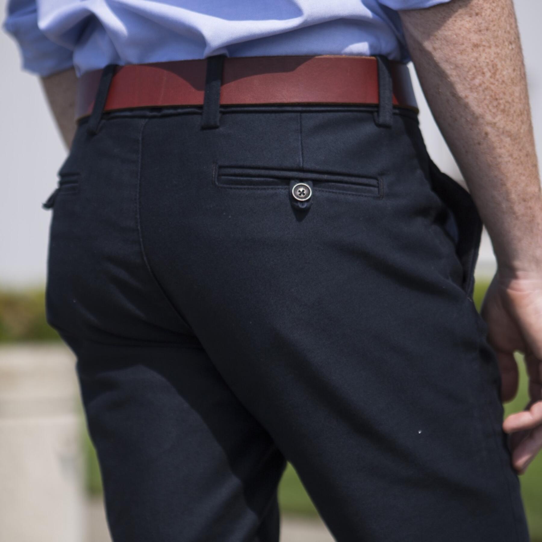 gustin #147 midnight military corduroy chinos