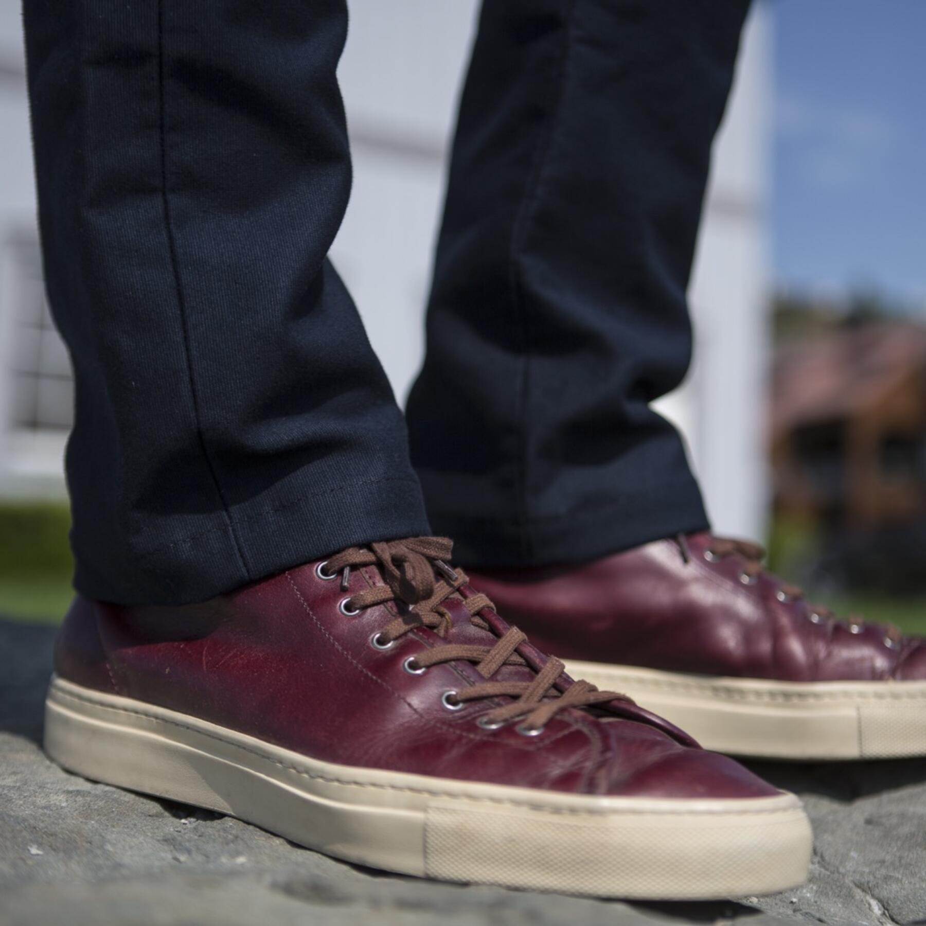 gustin #147 midnight military corduroy chinos