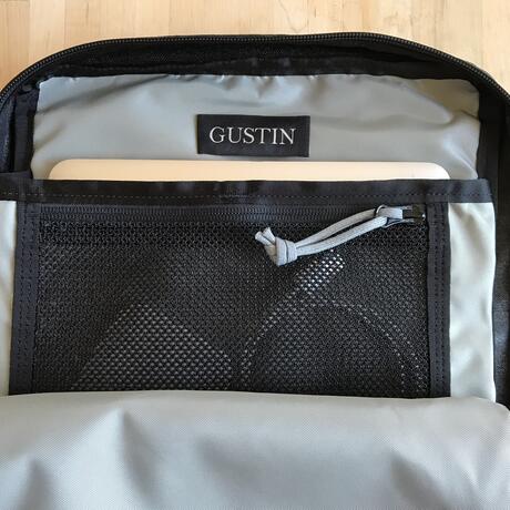gustin commuter backpack - black cordura