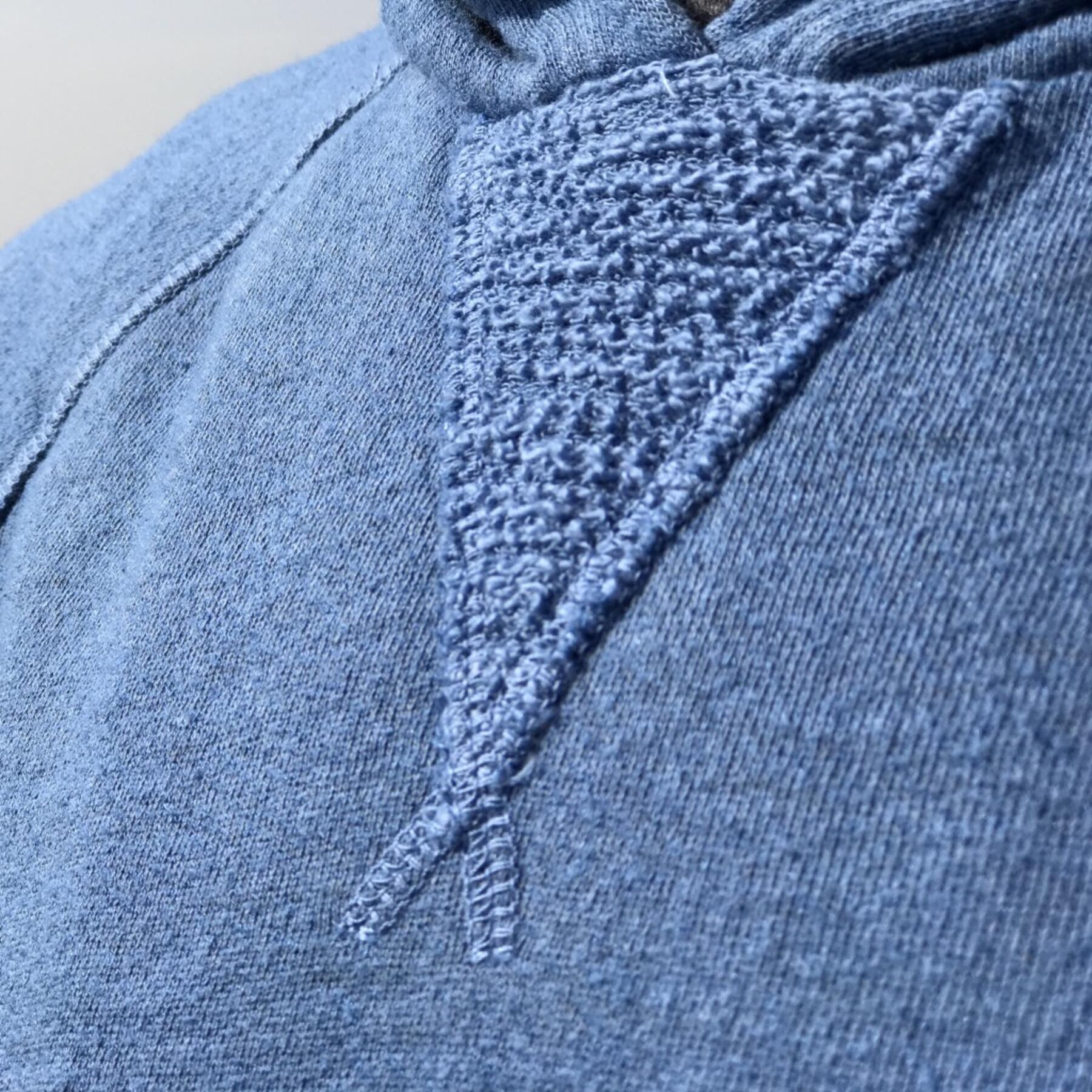 gustin ultra soft true blue hoodie