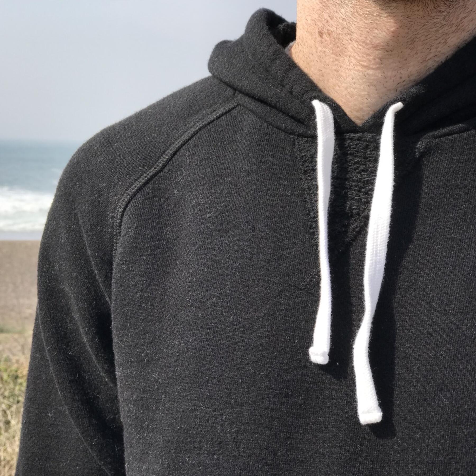 gustin ultra soft black hoodie