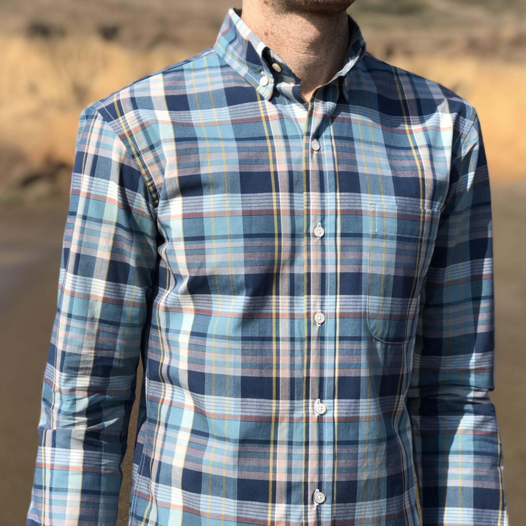 gustin #534 japan ocean plaid