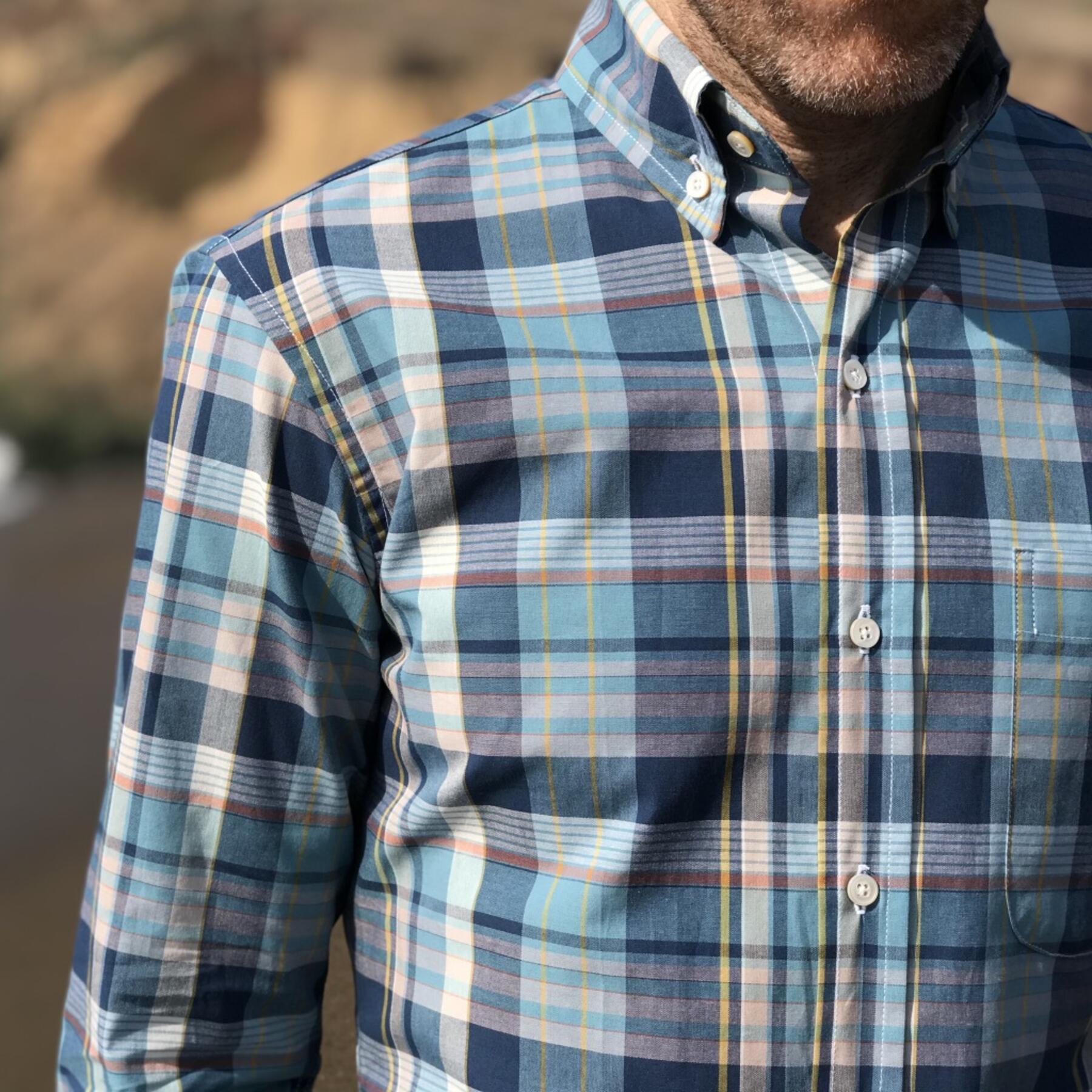 gustin #534 japan ocean plaid