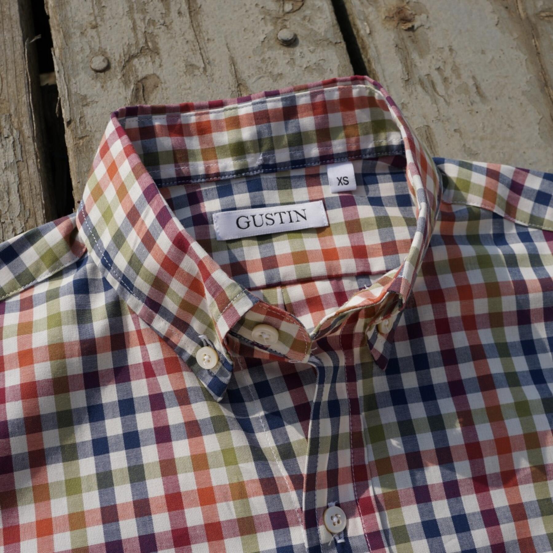 gustin #535 japan rainbow gingham