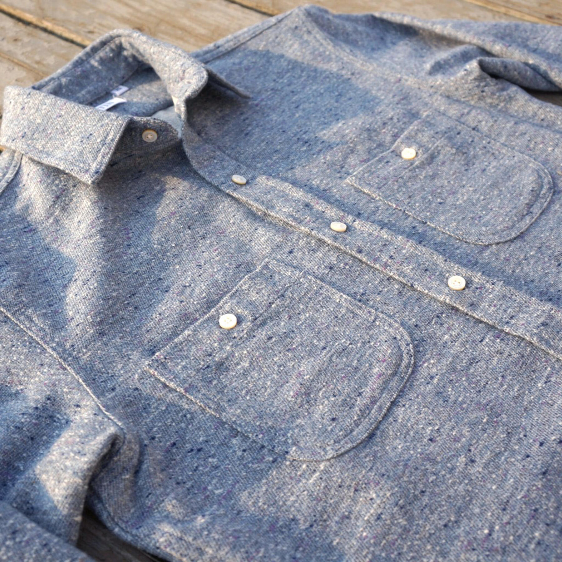 gustin #536 slate monster nep flannel