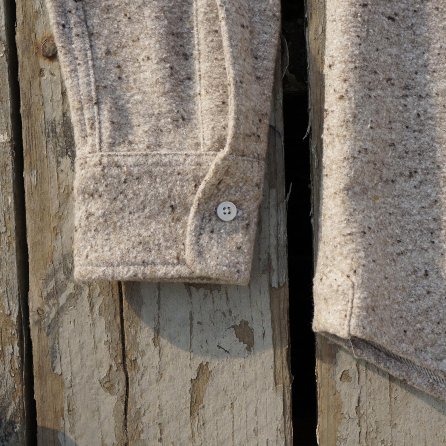 gustin #538 oatmeal monster nep flannel