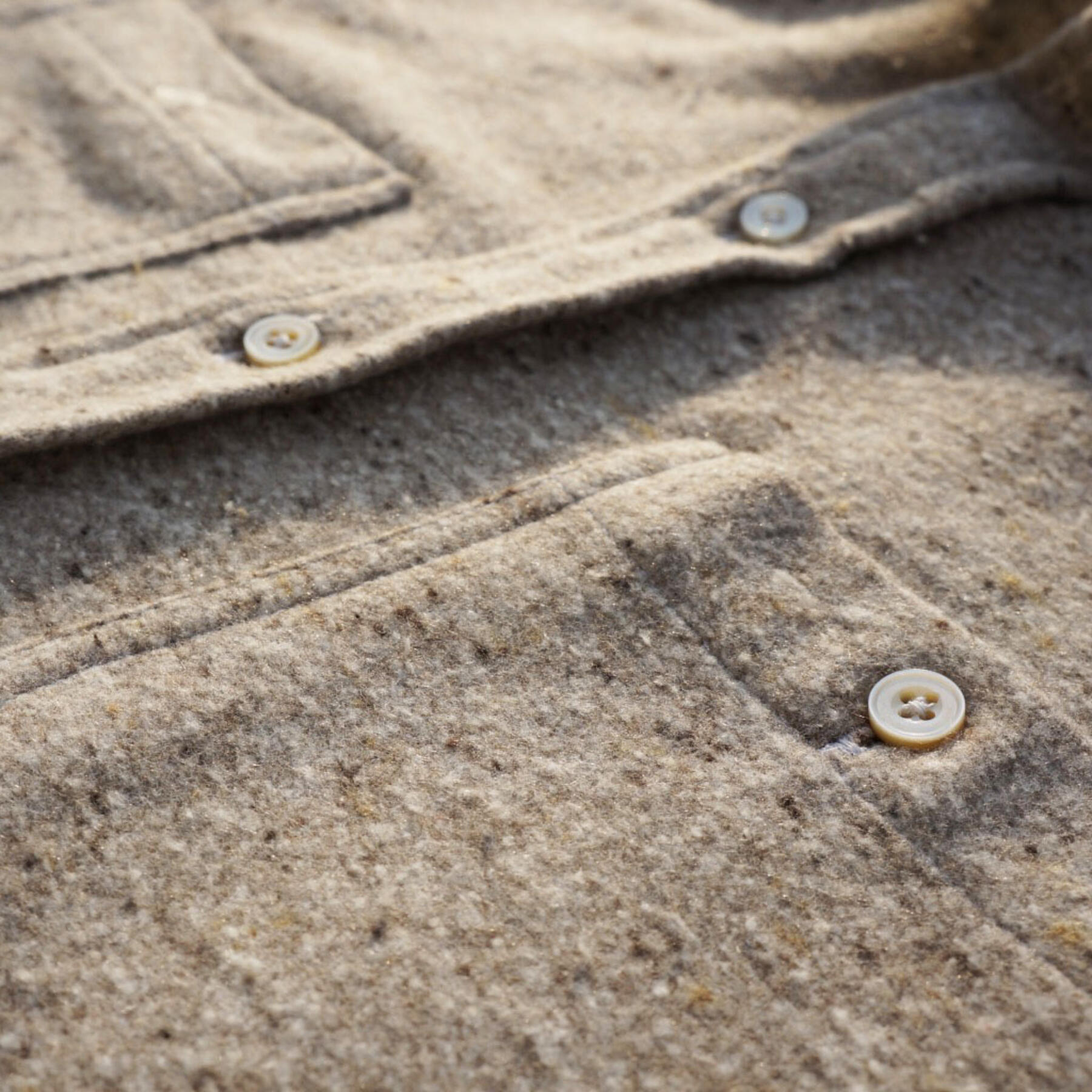 gustin #538 oatmeal monster nep flannel