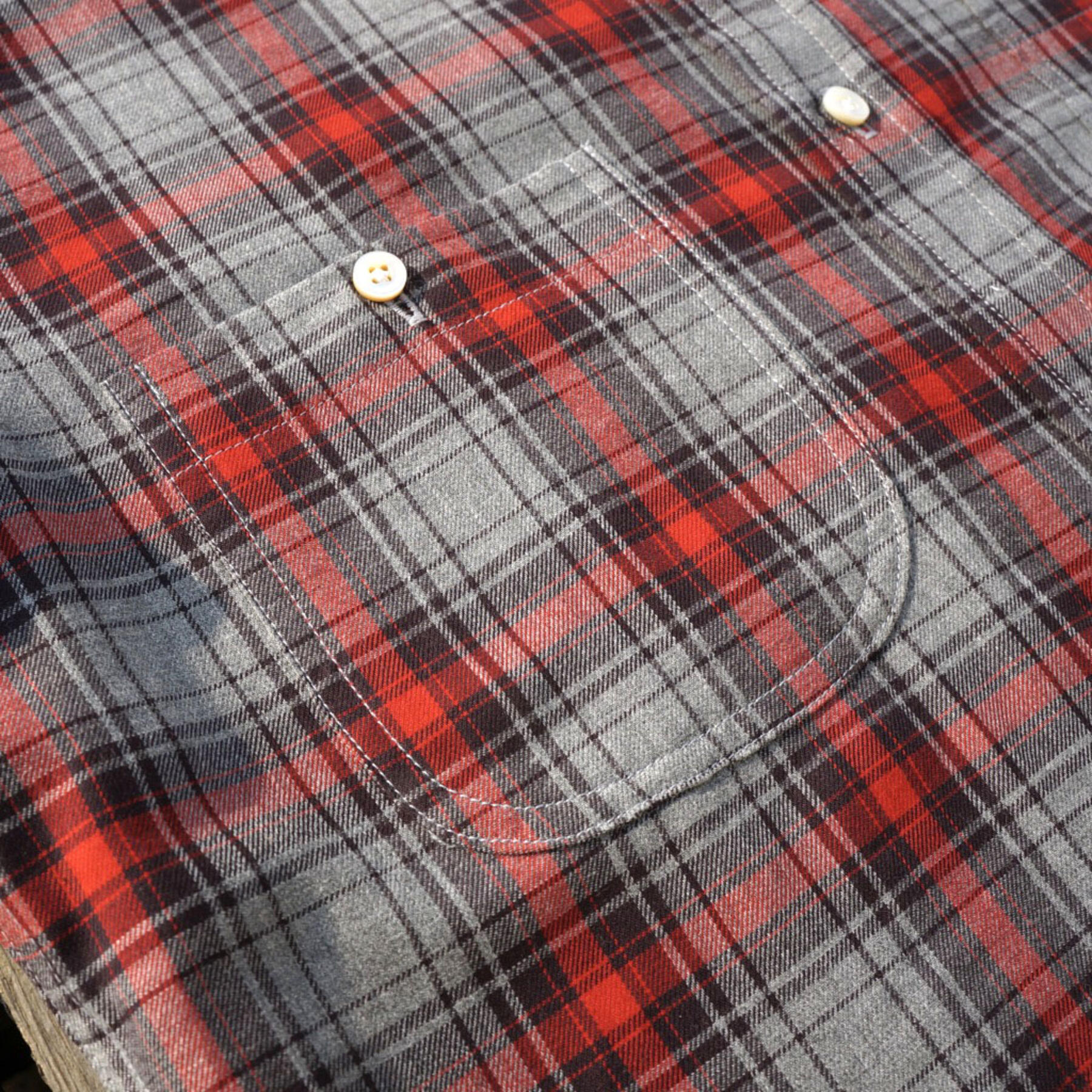 gustin #15 grey ember flannel