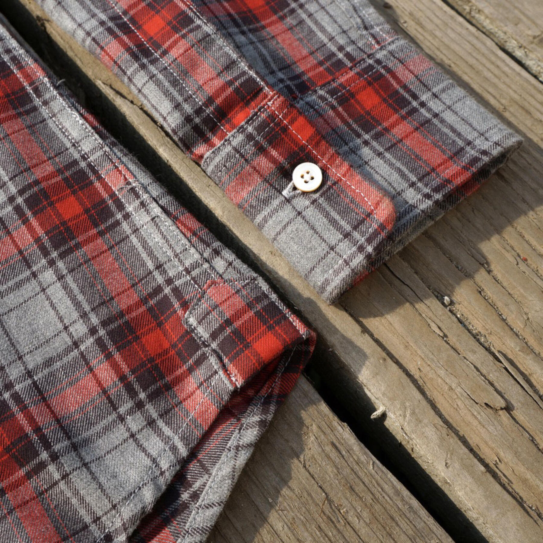 gustin #15 grey ember flannel
