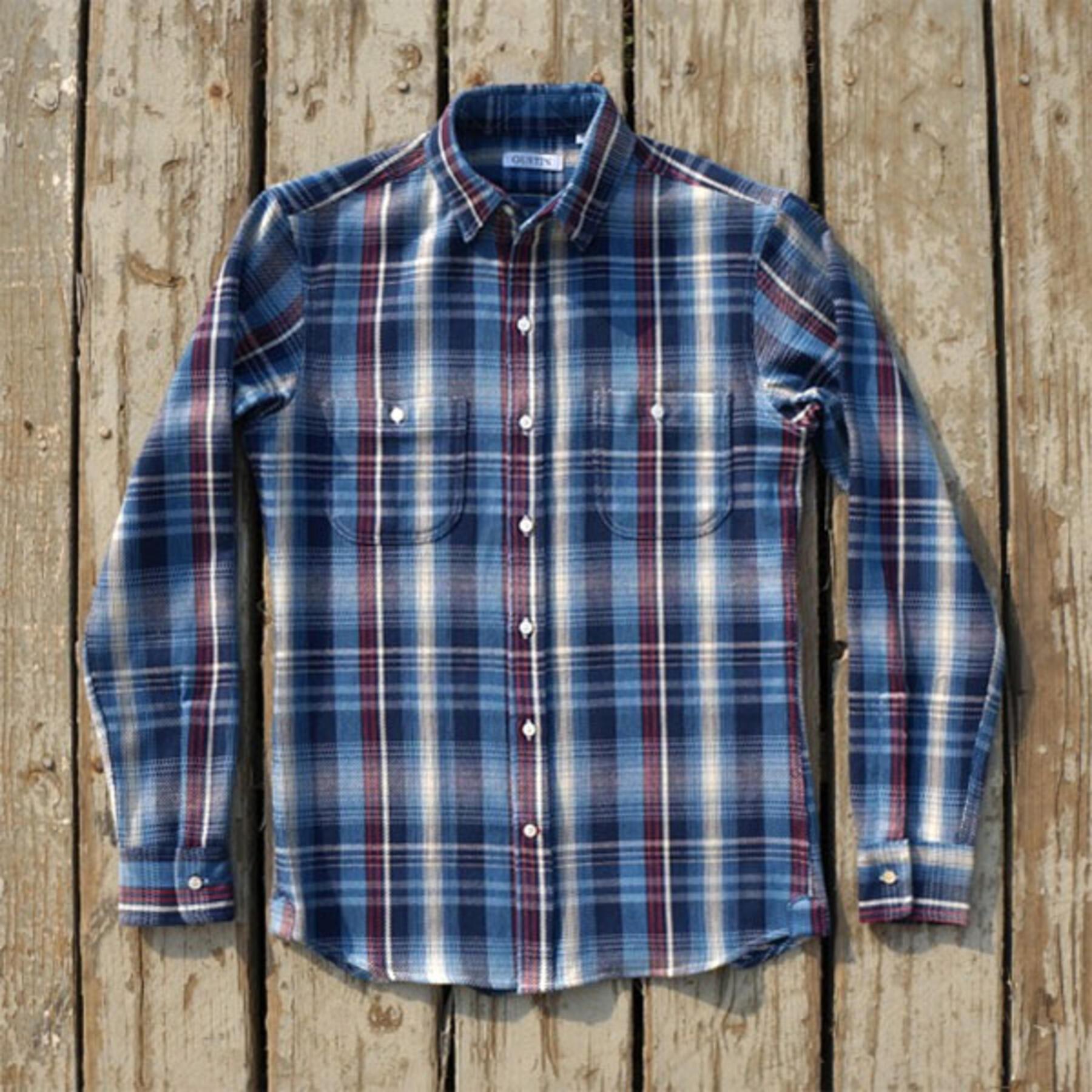 gustin #543 indigo superheavy twill