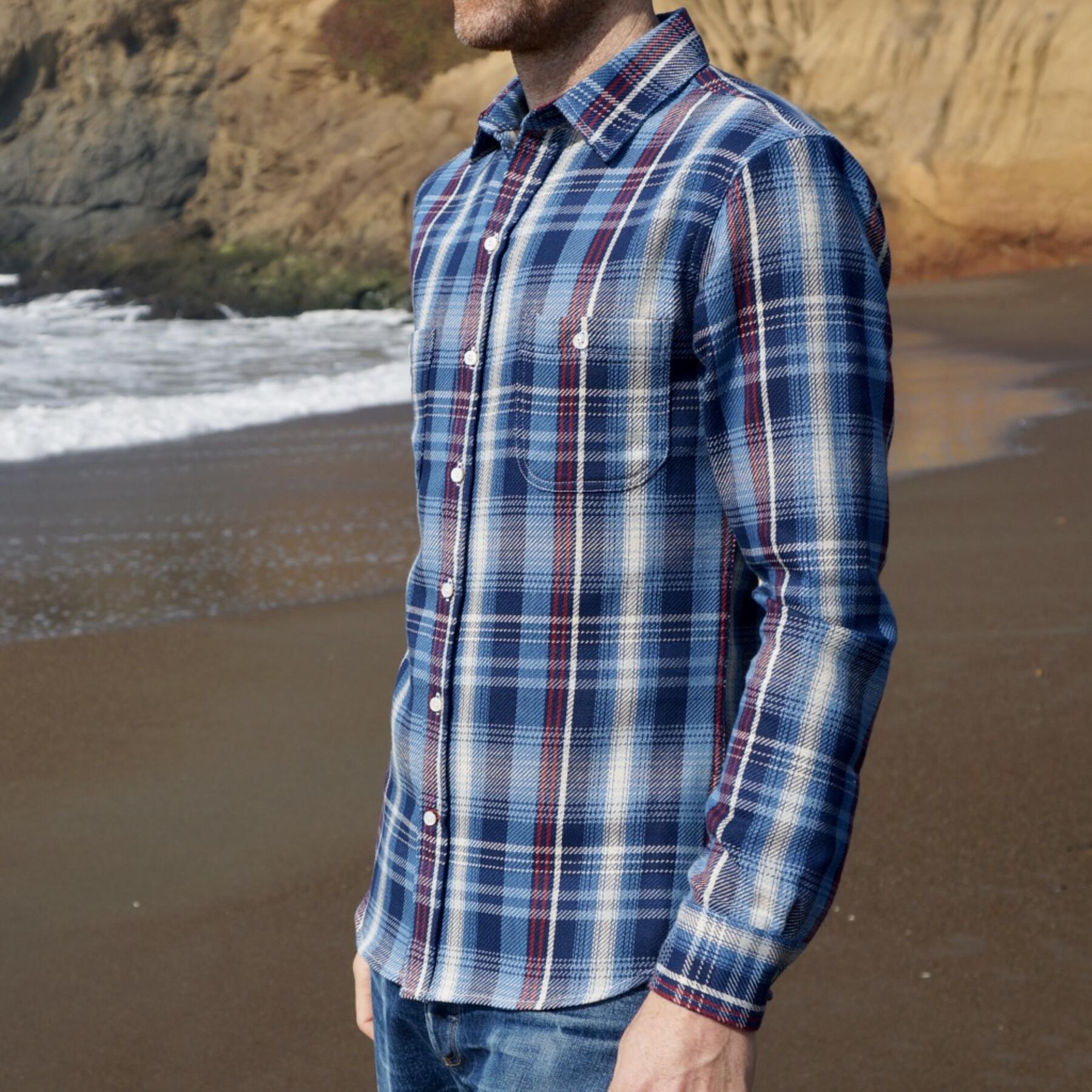gustin #543 indigo superheavy twill