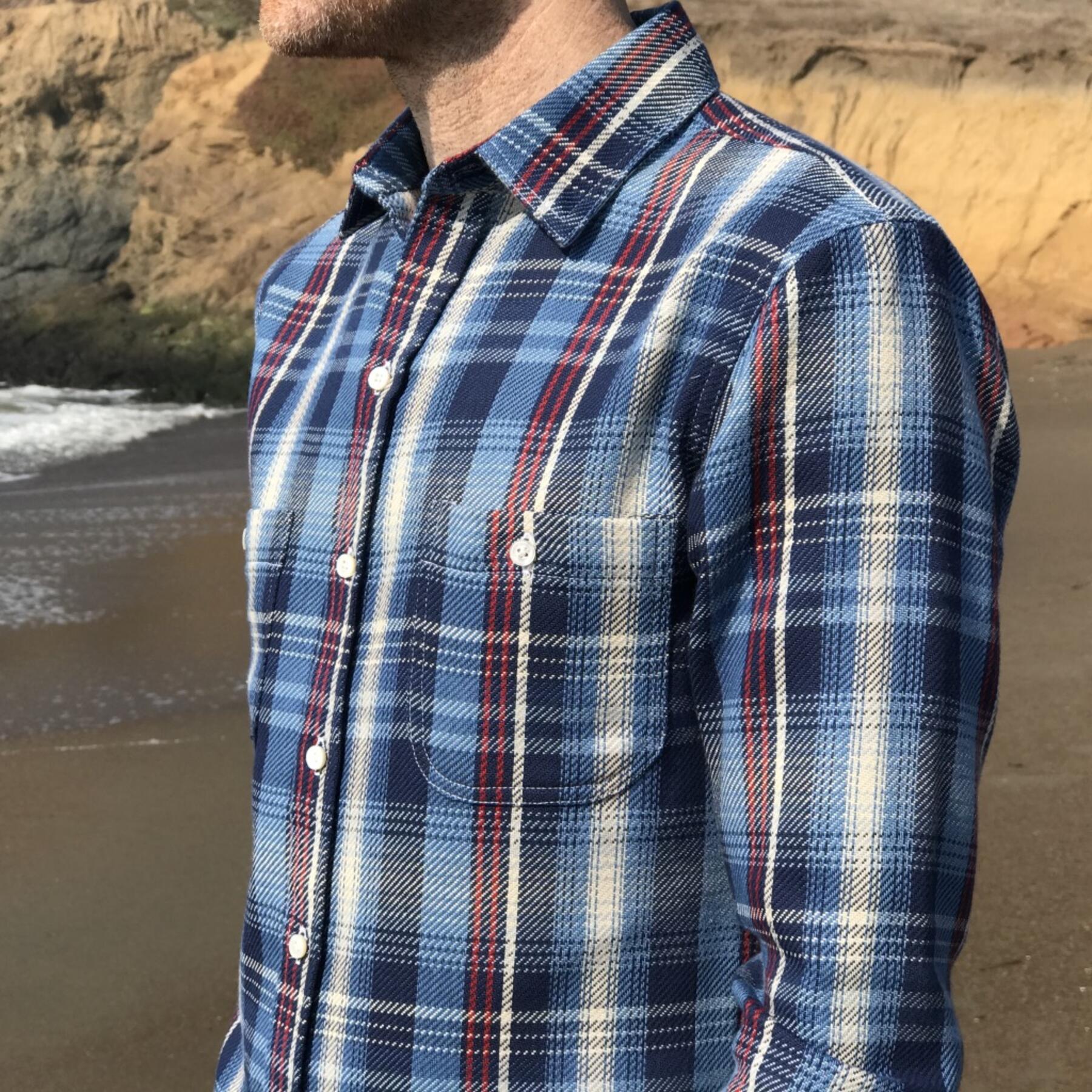 gustin #543 indigo superheavy twill