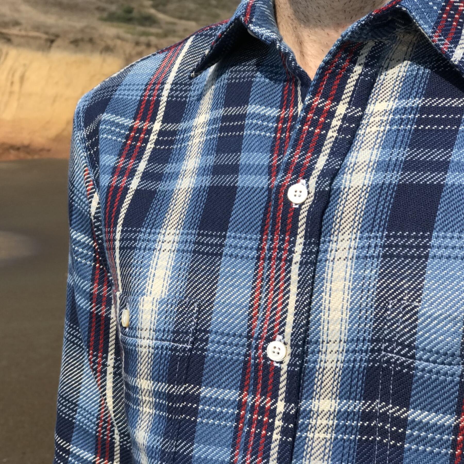 gustin #543 indigo superheavy twill