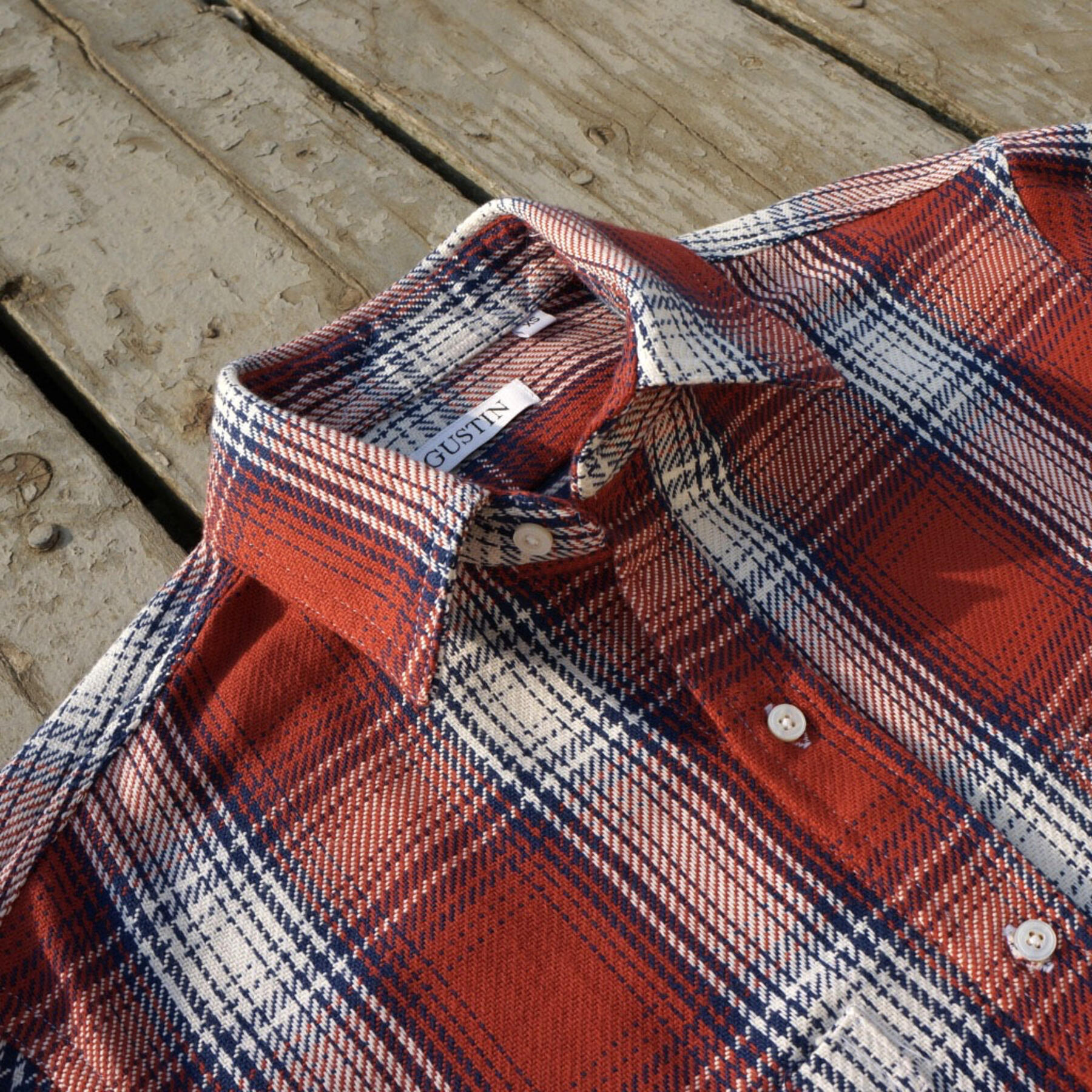 gustin #542 red superheavy twill