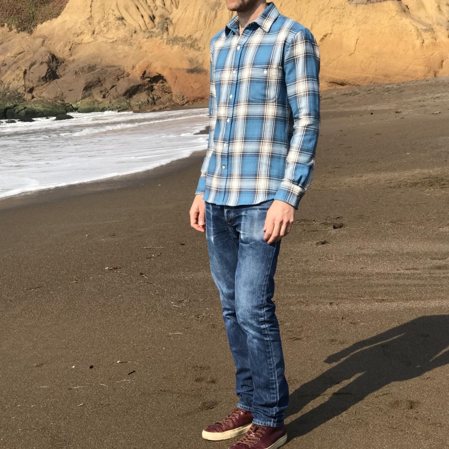 gustin #541 azure superheavy twill