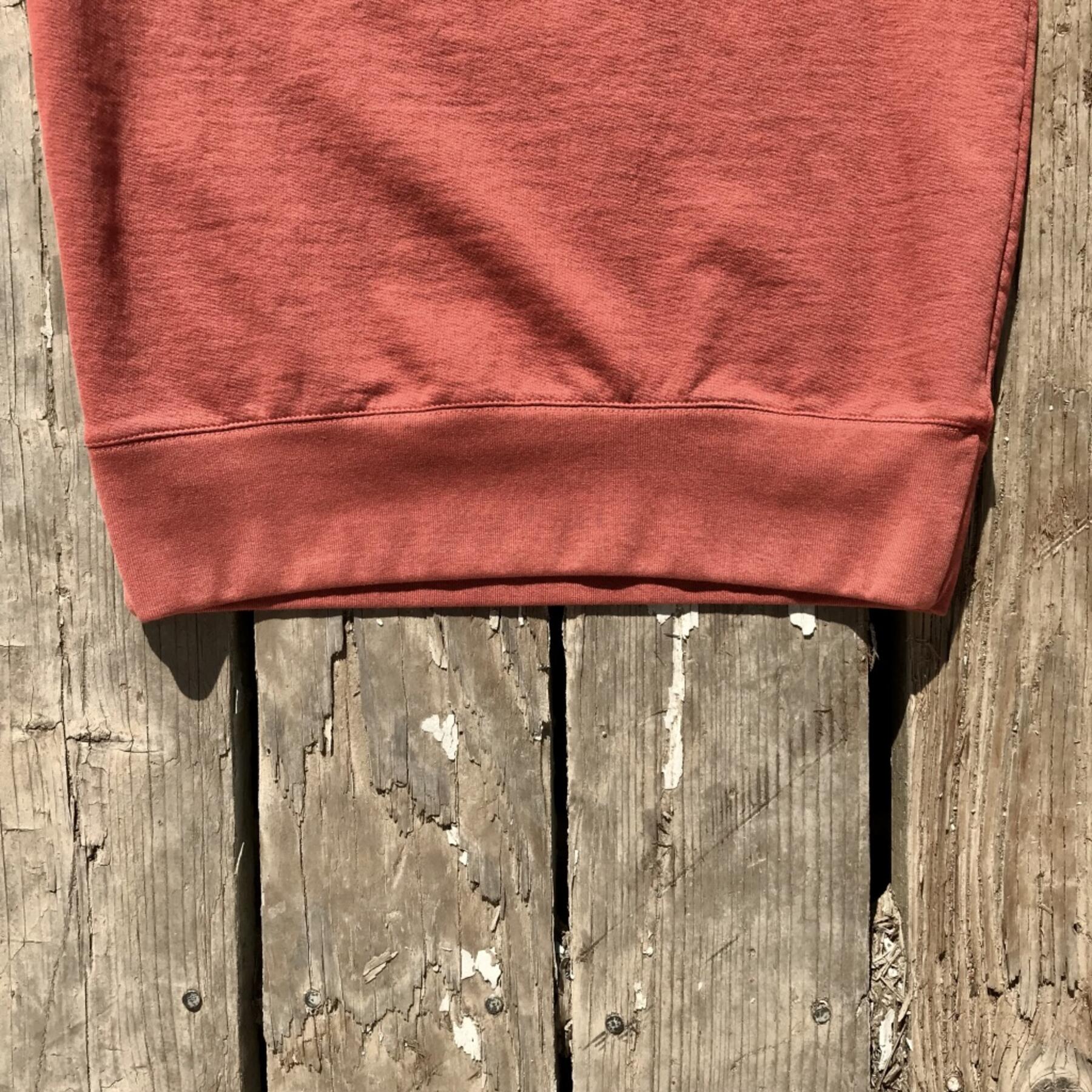 gustin short sleeve sweatshirt - burnt orange
