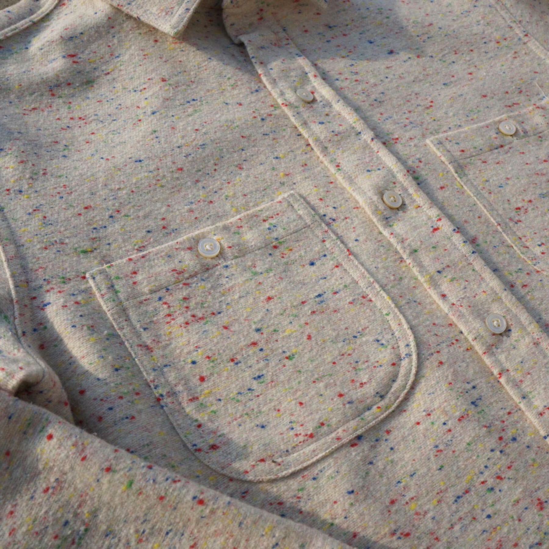 gustin #544 rainbow monster nep flannel