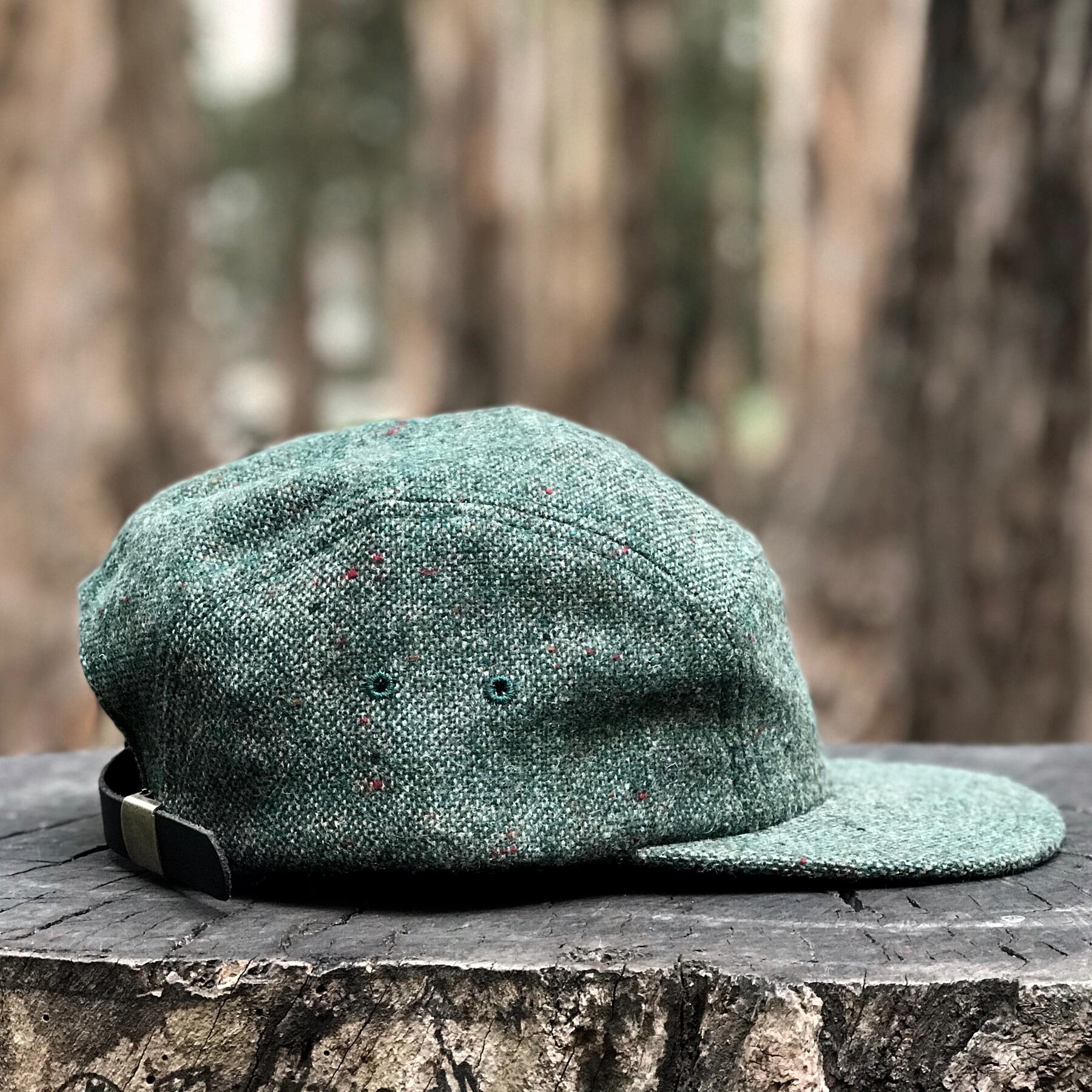gustin woolrich tweed camp hat