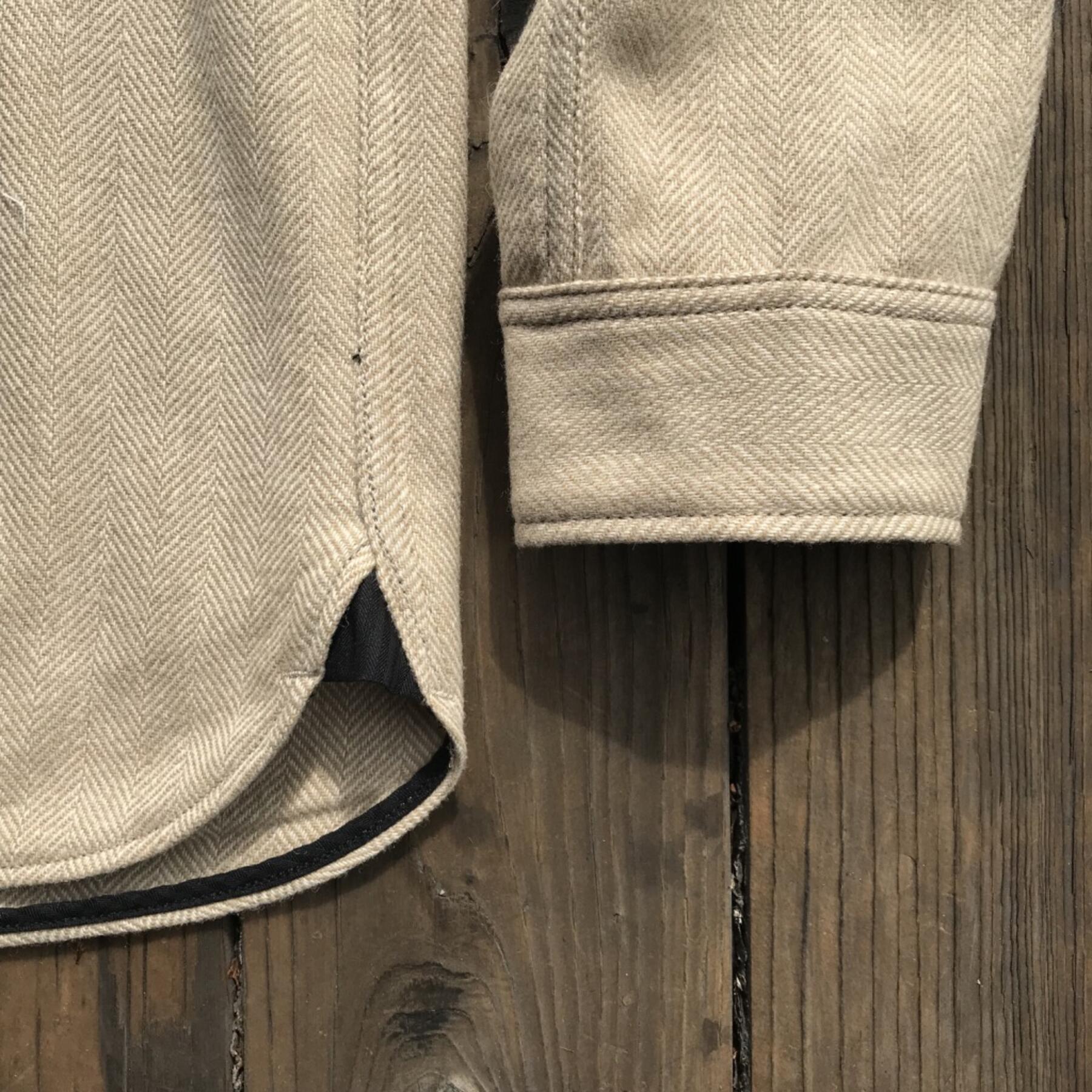 gustin woolrich camel herringbone