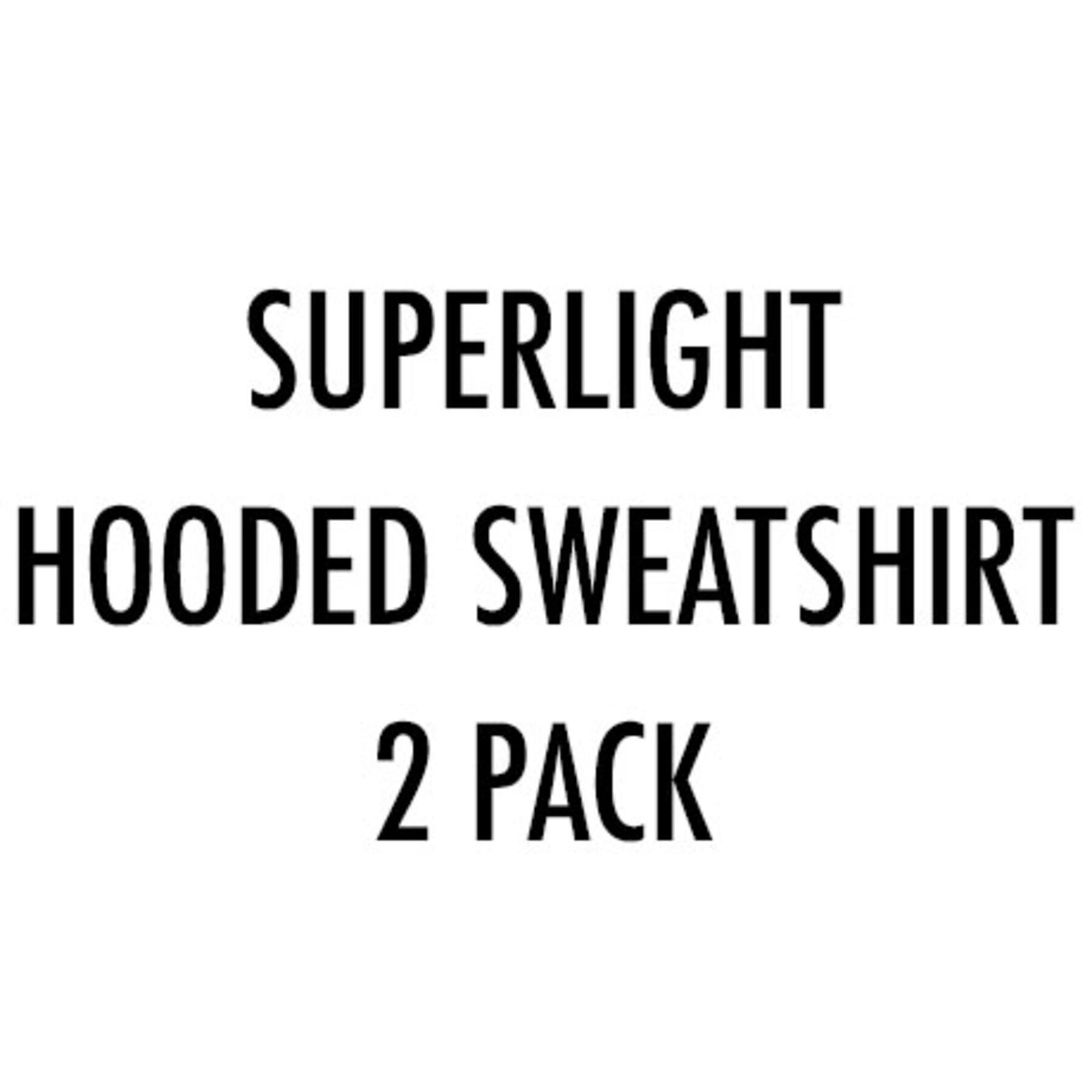 gustin superlight hooded sweatshirt - 2 pack