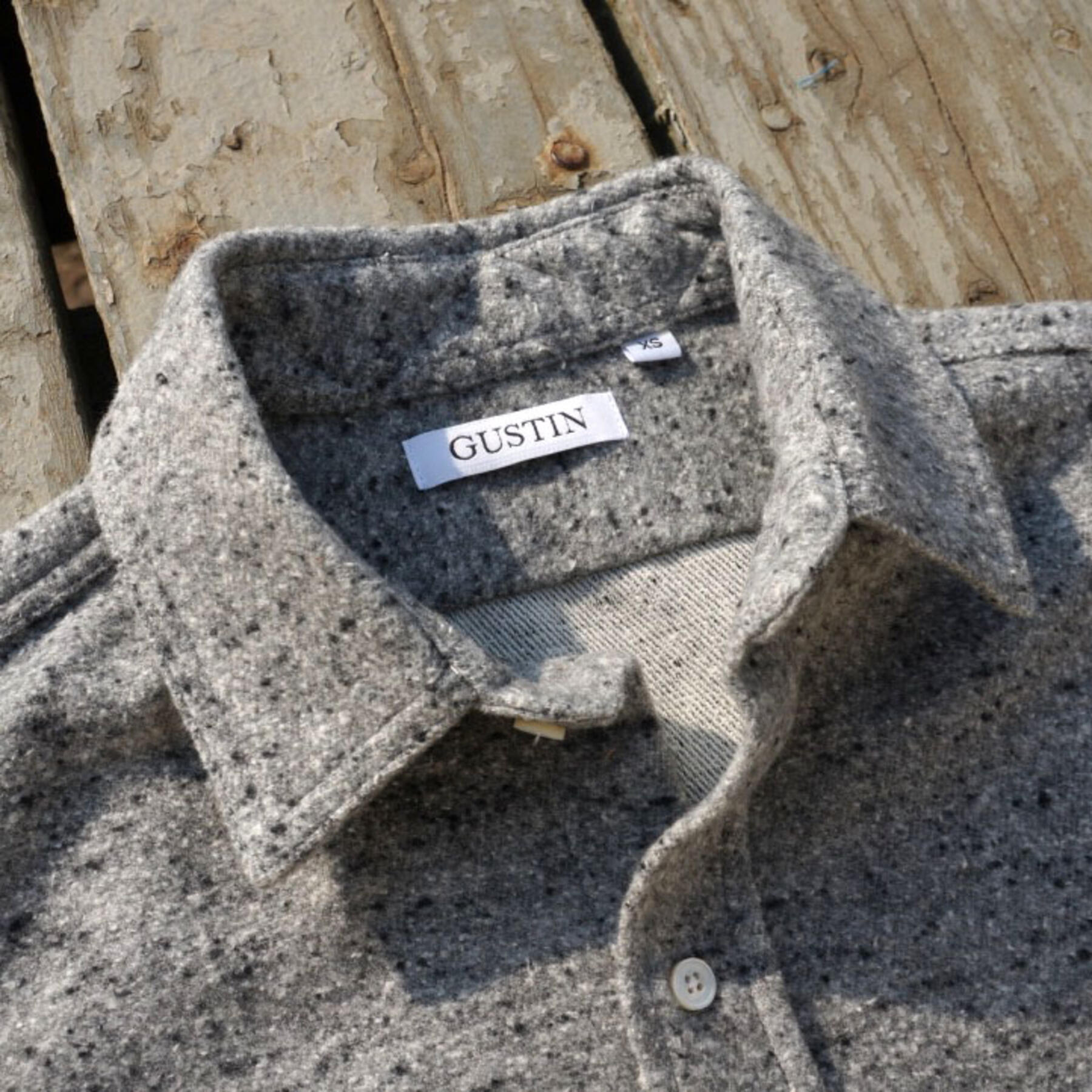 gustin #546 grey monster nep flannel