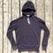 gustin fleece pocket hoodie - indigo