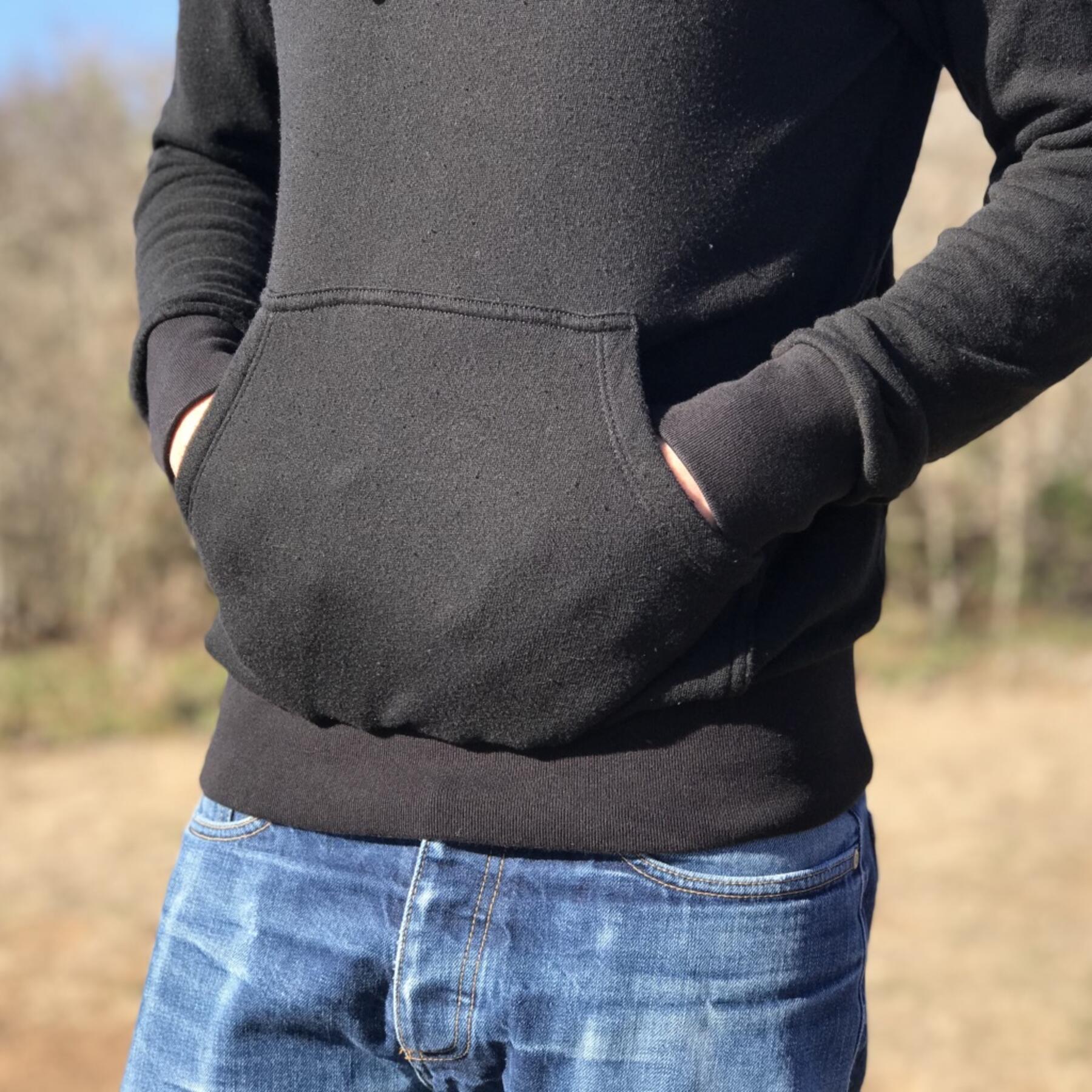 gustin fleece pocket hoodie 2 pack