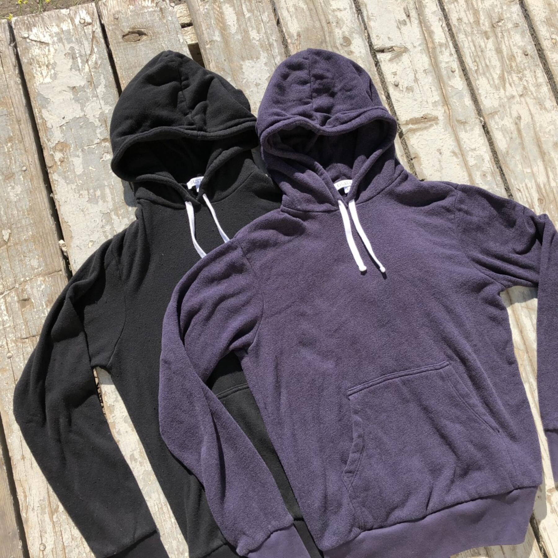 gustin fleece pocket hoodie 2 pack