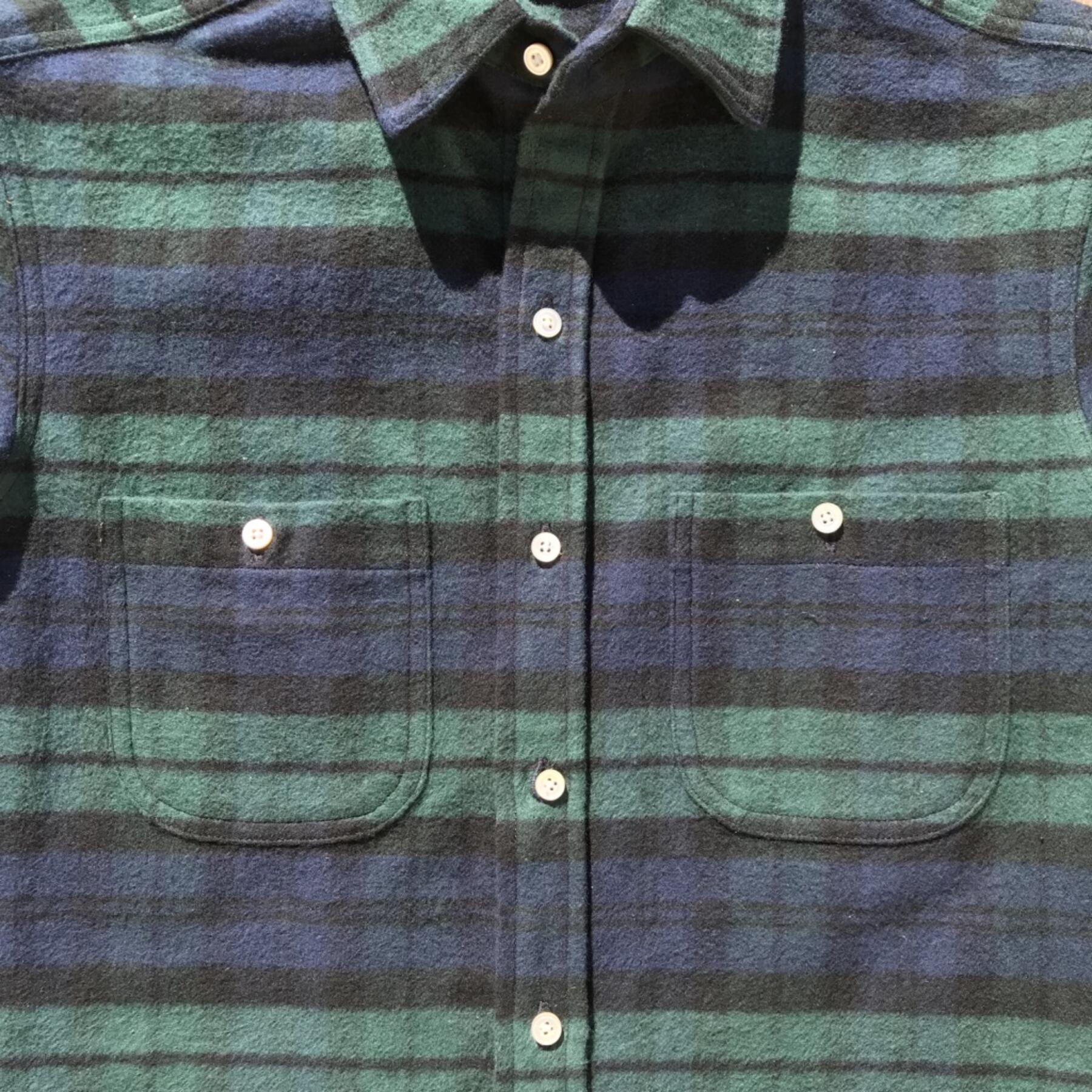 gustin #548 super heavy blackwatch flannel