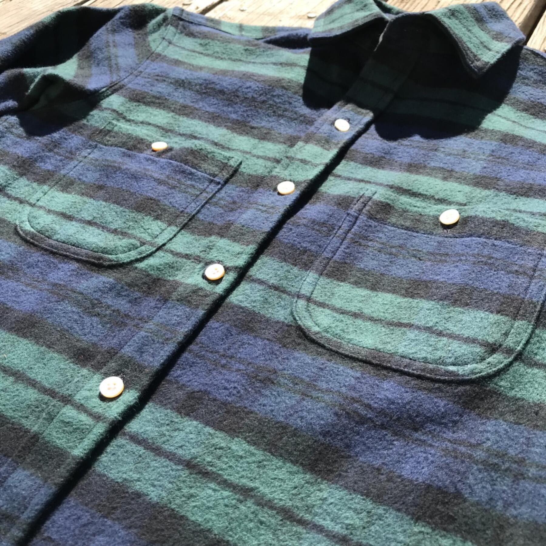 gustin #548 super heavy blackwatch flannel