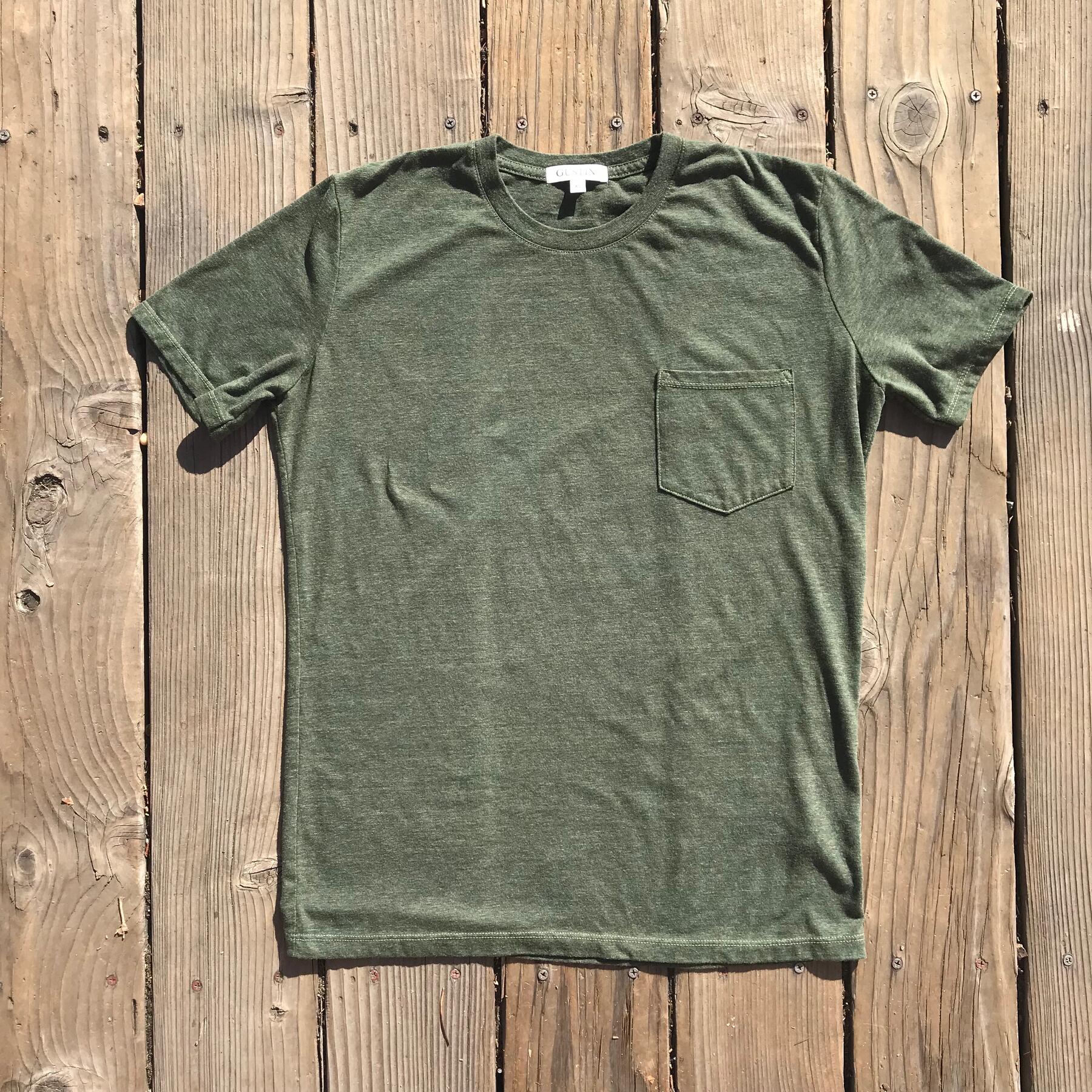 gustin usa heather pocket t-shirt - 8pk