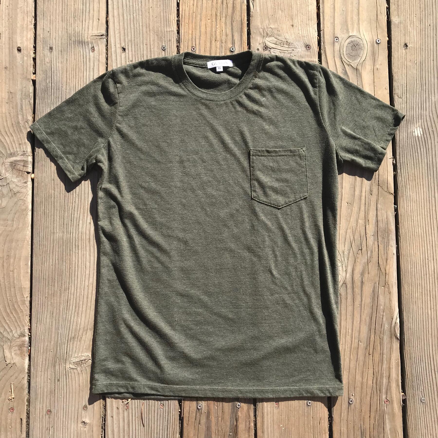 gustin usa heather pocket t-shirt - 8pk