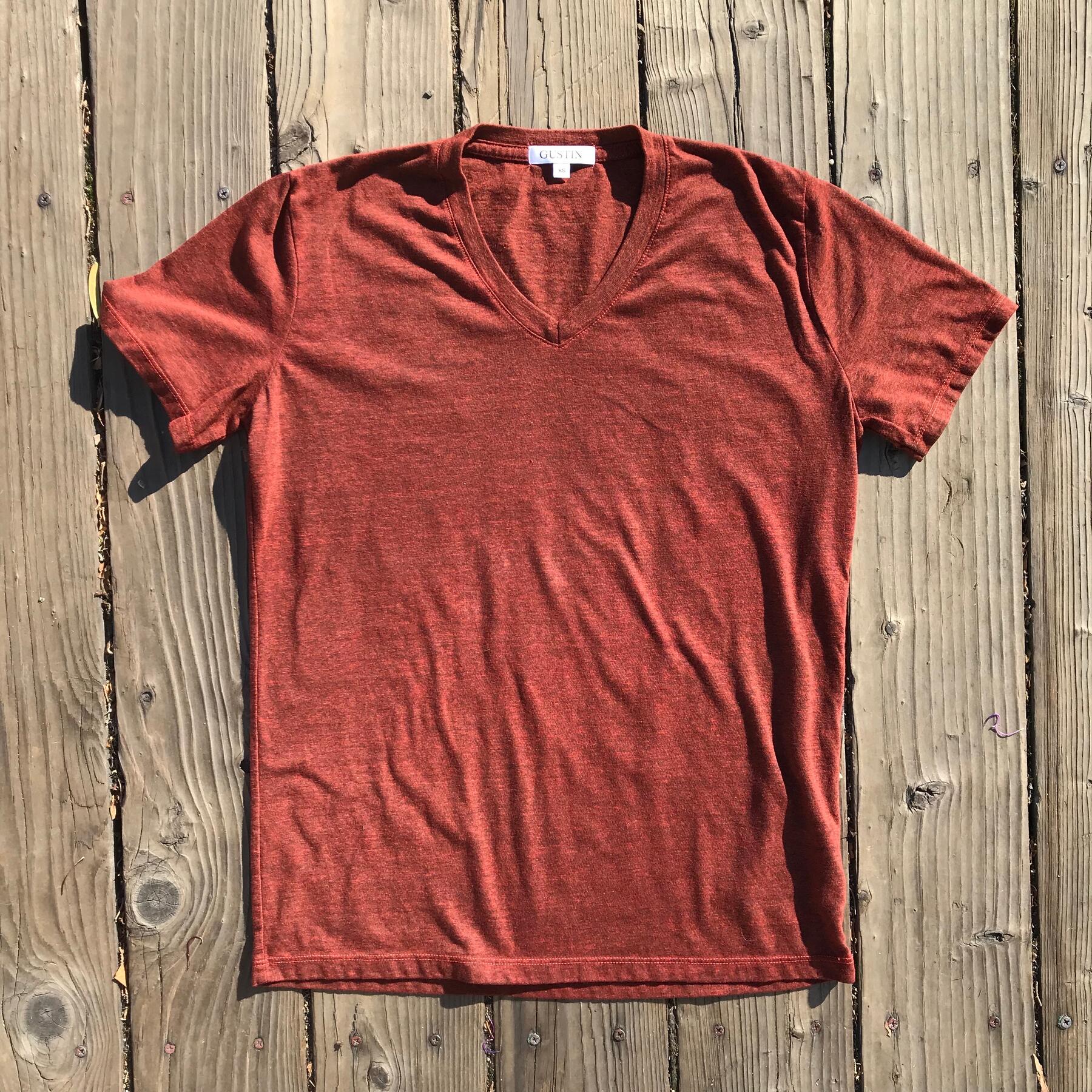 gustin usa heather v-neck 3pk (oxblood, gunmetal, pine)