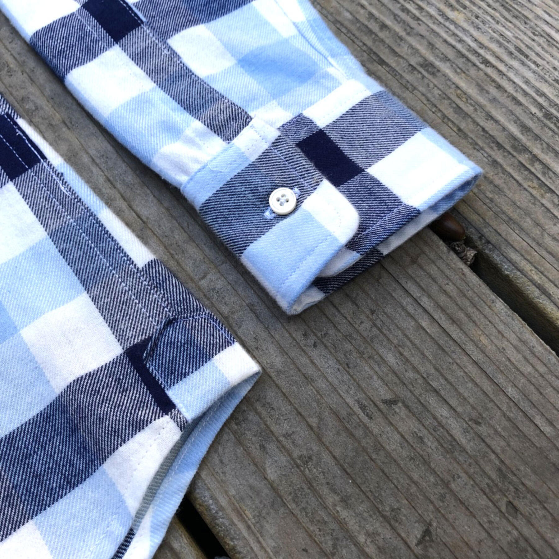 gustin #92 blue cloud flannel