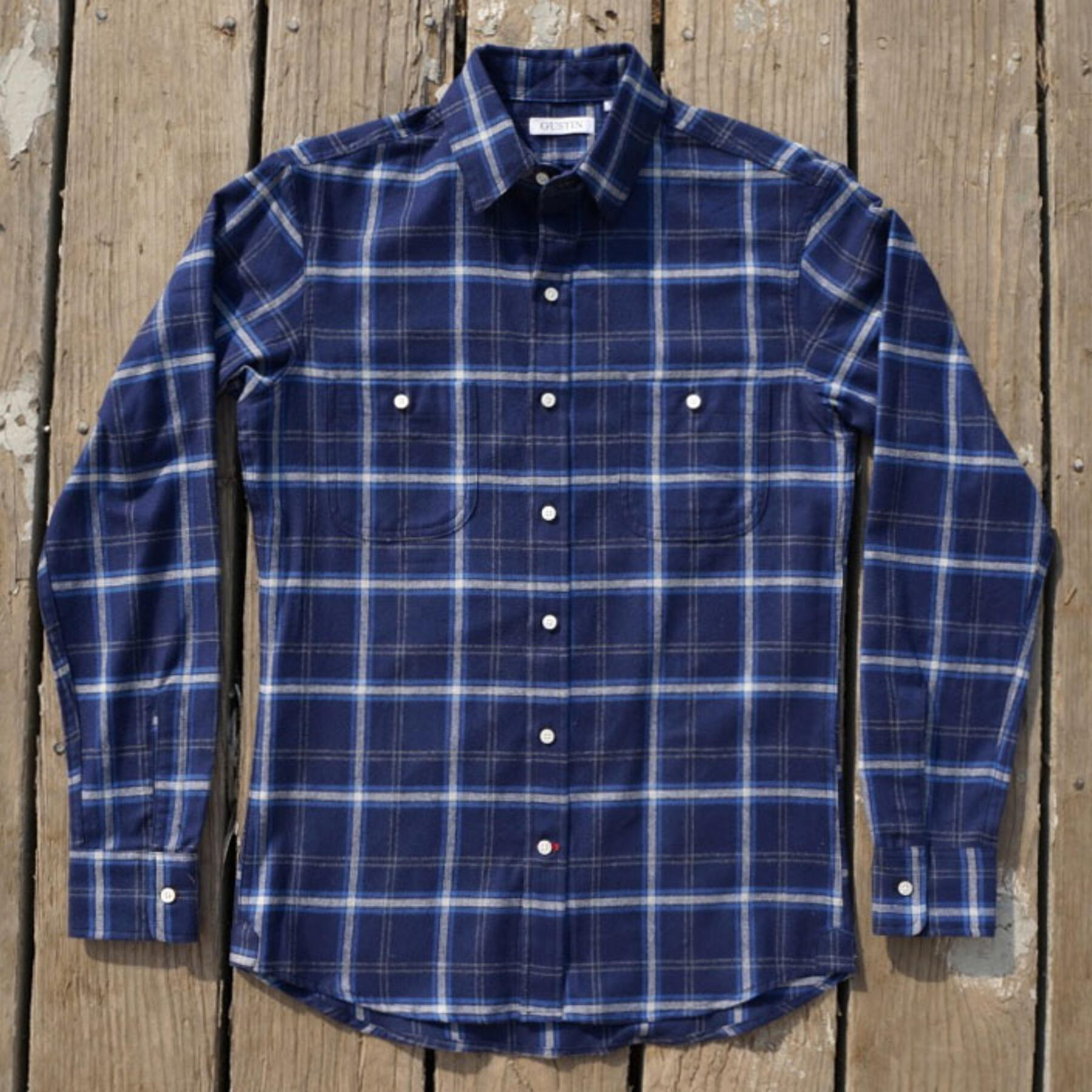 gustin #551 royal flannel