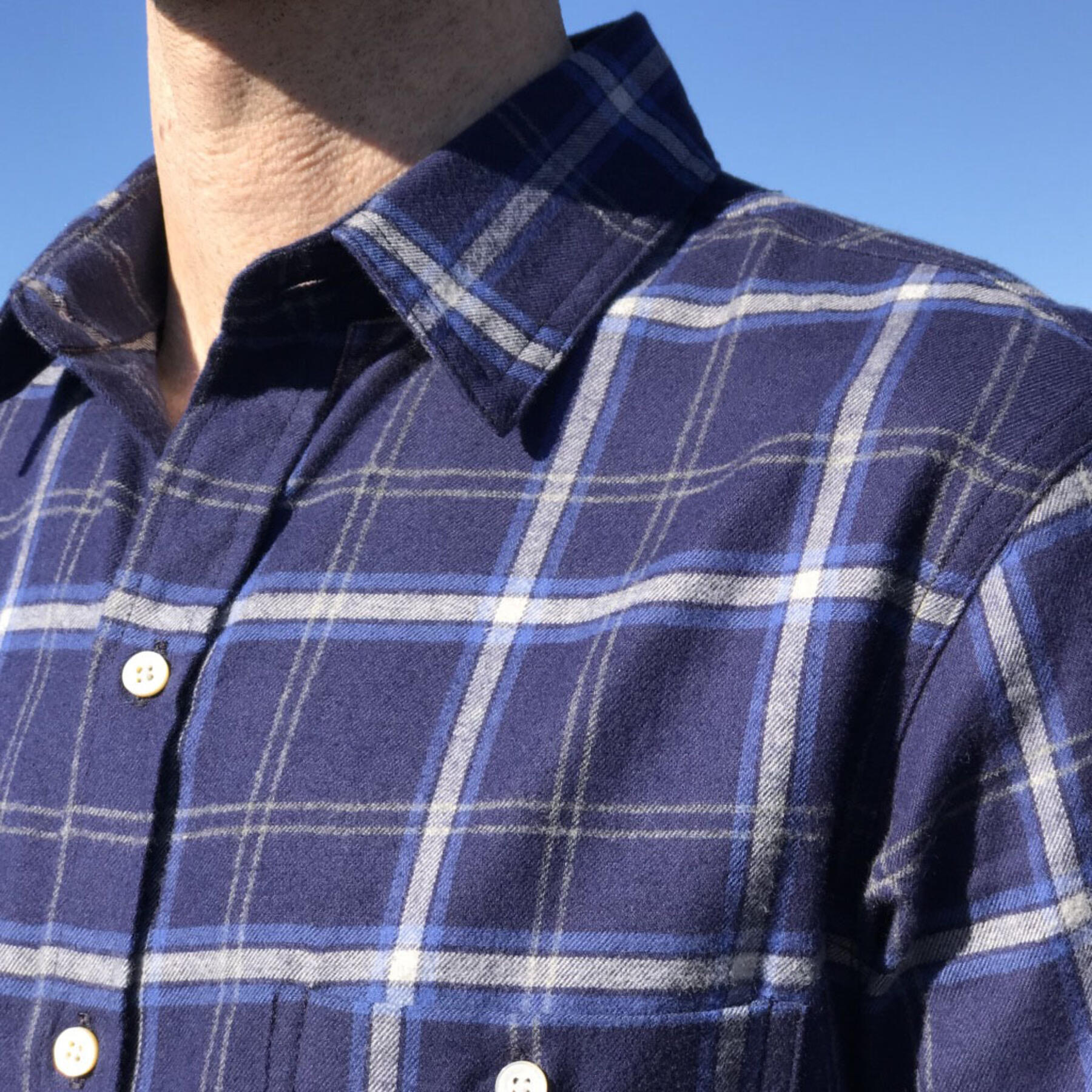 gustin #551 royal flannel