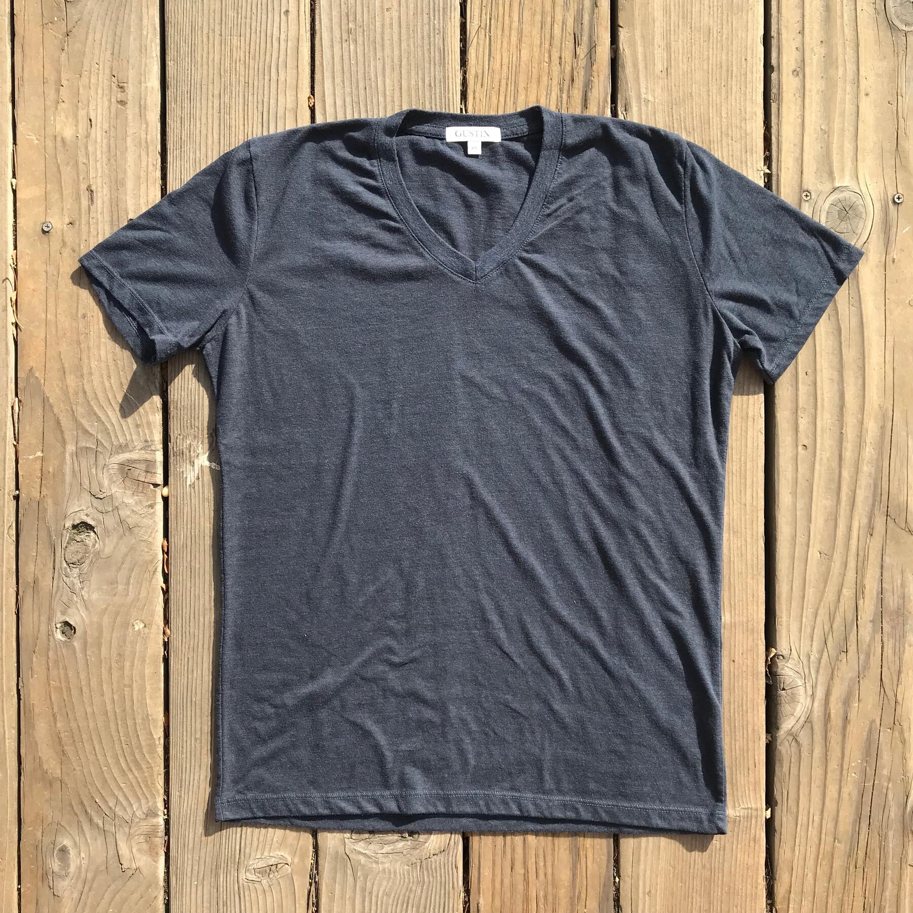 gustin usa v-neck 3pk (navy, plum, cypress)