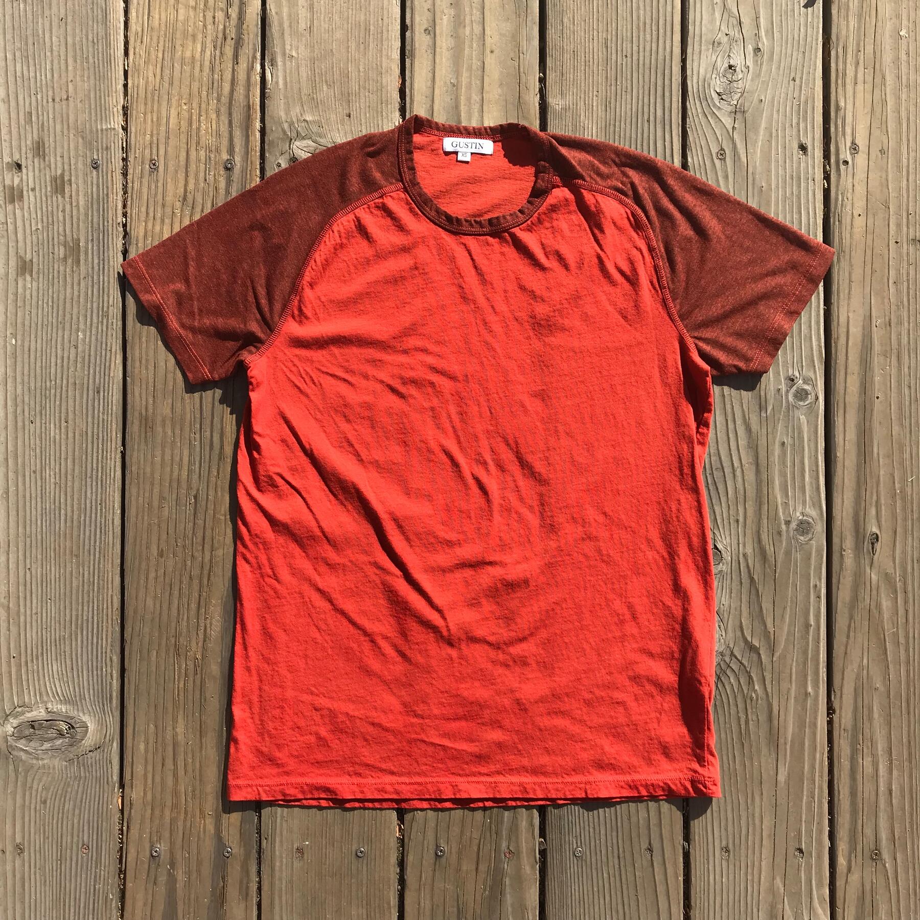 gustin raglan t-shirt 3pk (oxblood, gunmetal, camel)