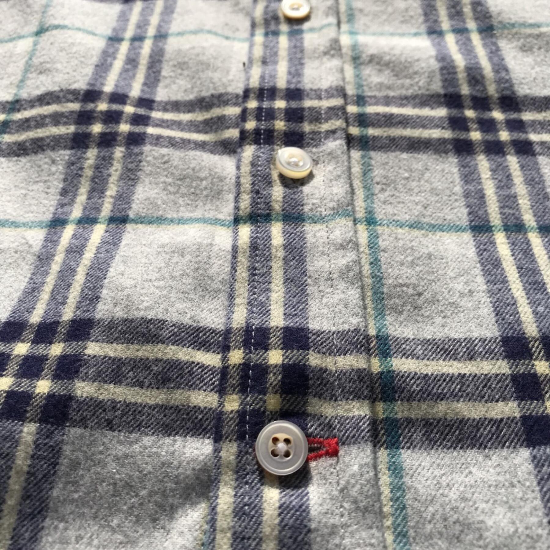 gustin #553 stone navy flannel