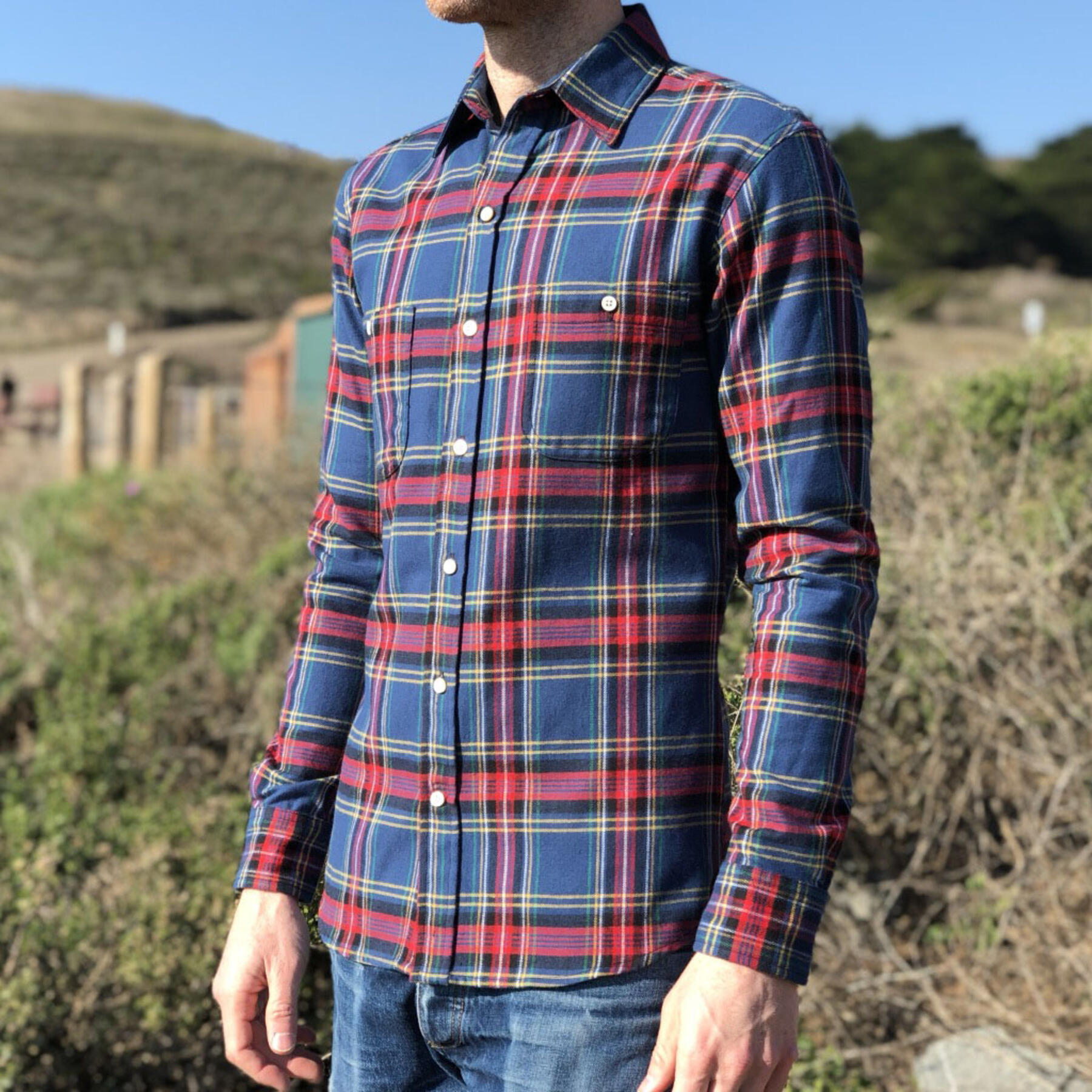 gustin #554 rustic flannel