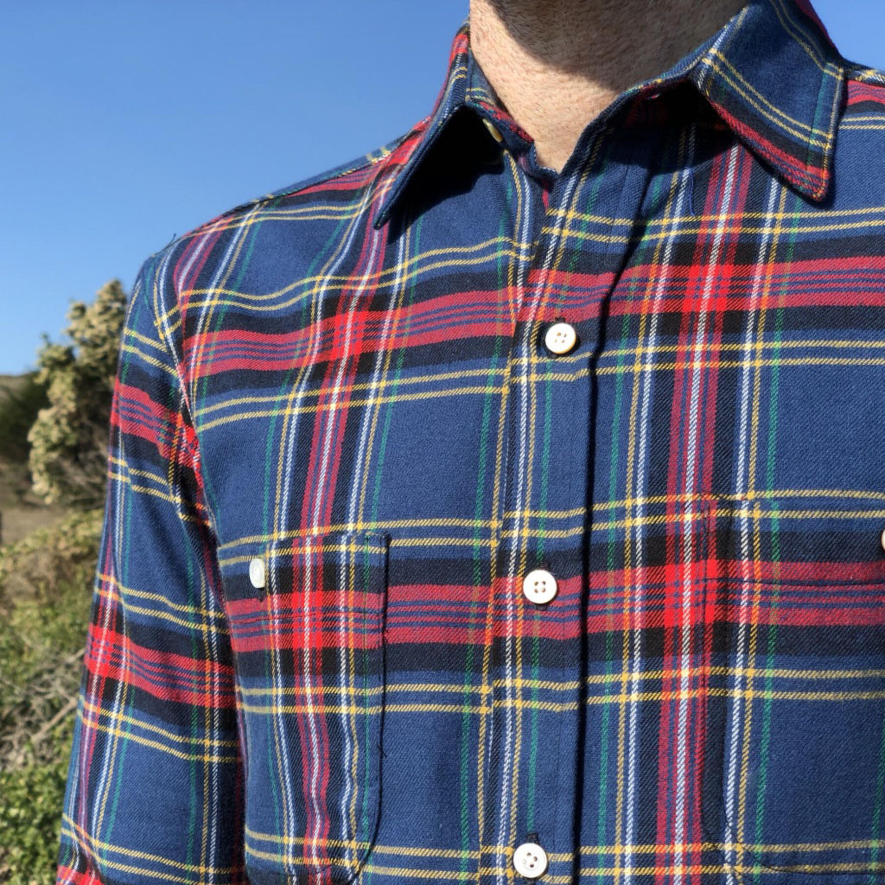 gustin #554 rustic flannel