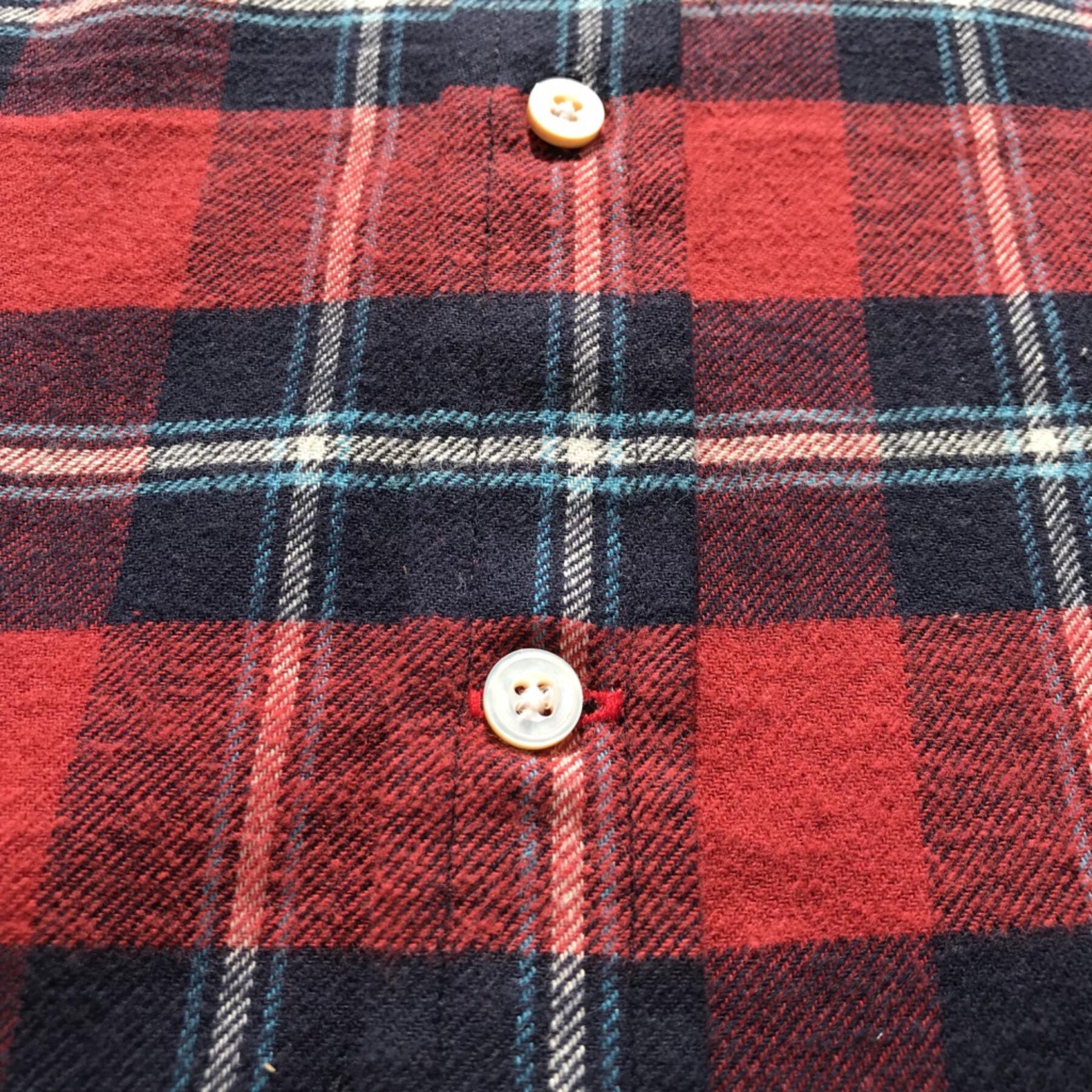 gustin #556 red navy flannel