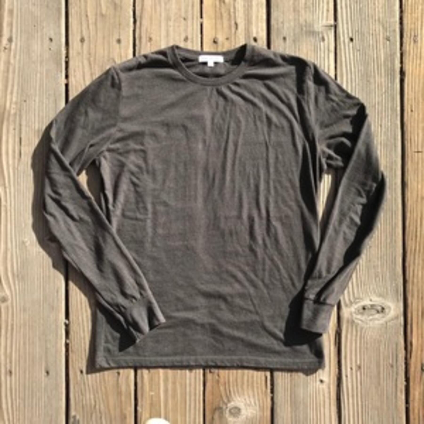 gustin usa heather long sleeve t-shirt 2pk (navy, gunmetal)